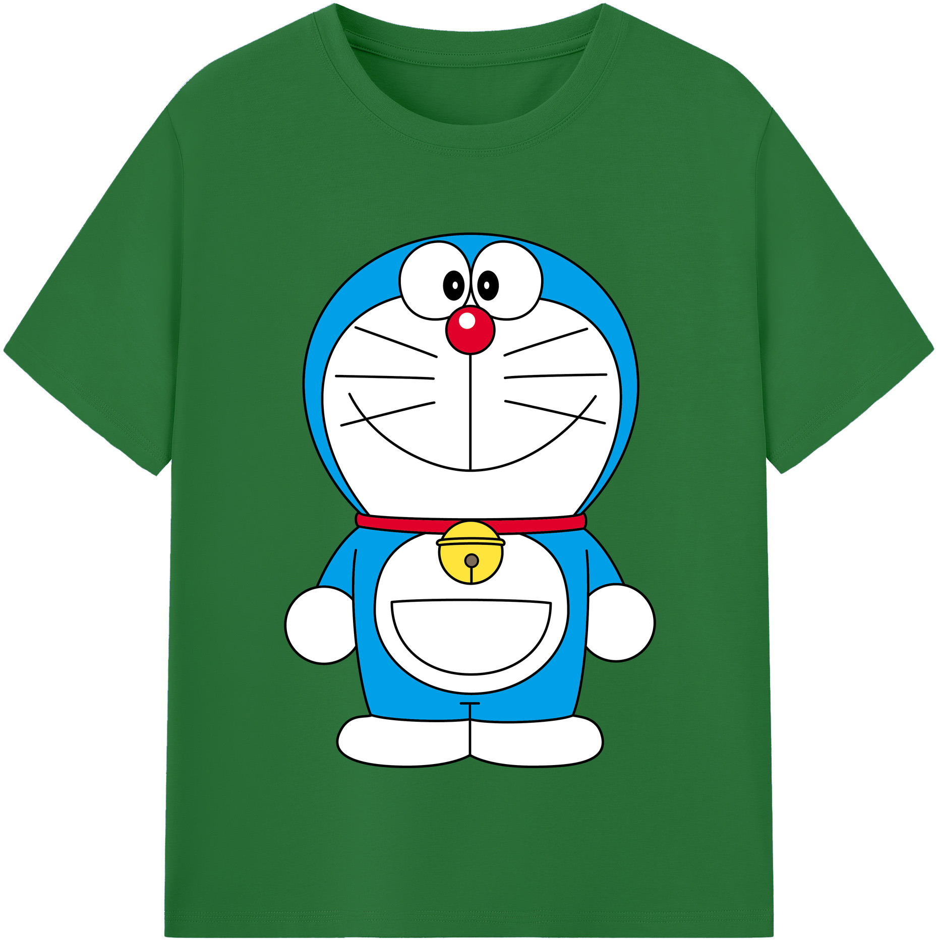 （画像用） ドラえもん Doraemon 綿100％半袖Tシャツ（フロントプリント）