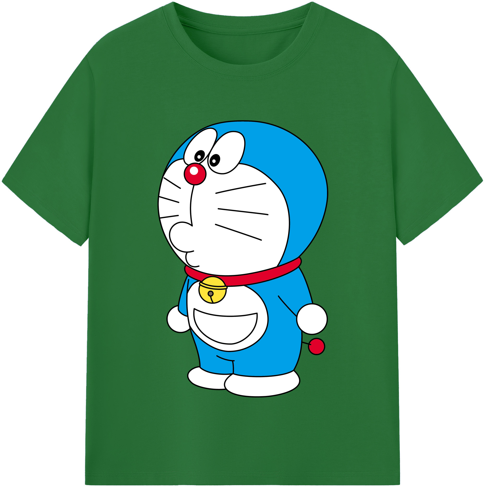 （画像用） ドラえもん Doraemon 綿100％半袖Tシャツ（フロントプリント）