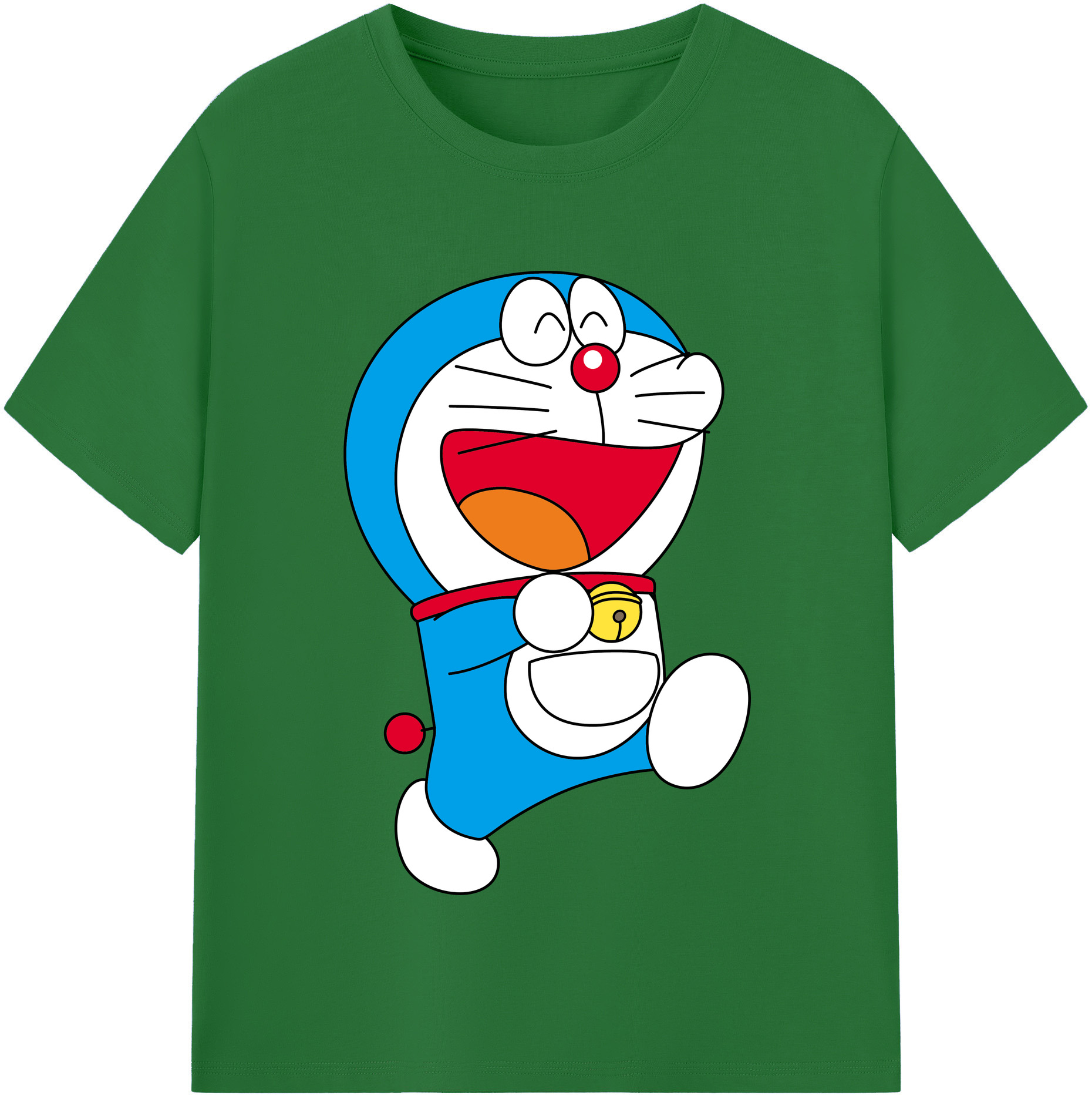 （画像用） ドラえもん Doraemon 綿100％半袖Tシャツ（フロントプリント）