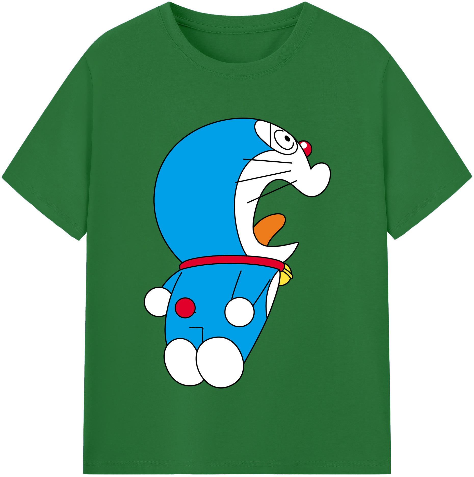 （画像用） ドラえもん Doraemon 綿100％半袖Tシャツ（フロントプリント）