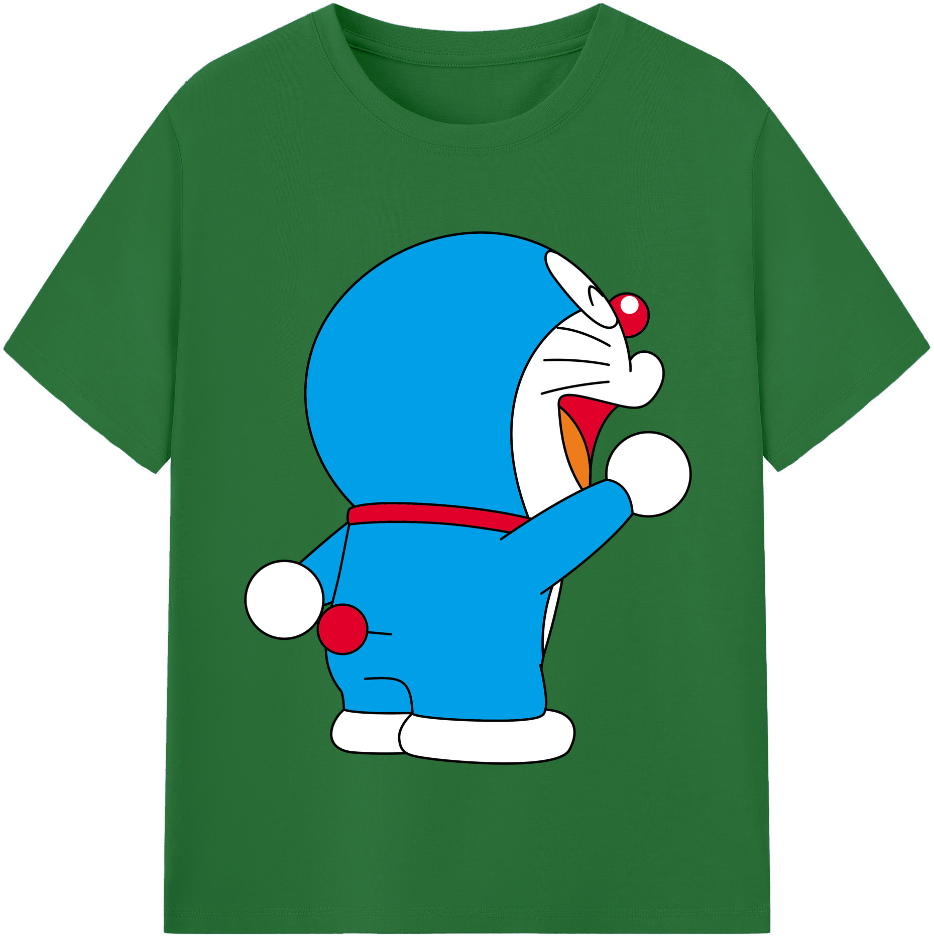（画像用） ドラえもん Doraemon 綿100％半袖Tシャツ（フロントプリント）
