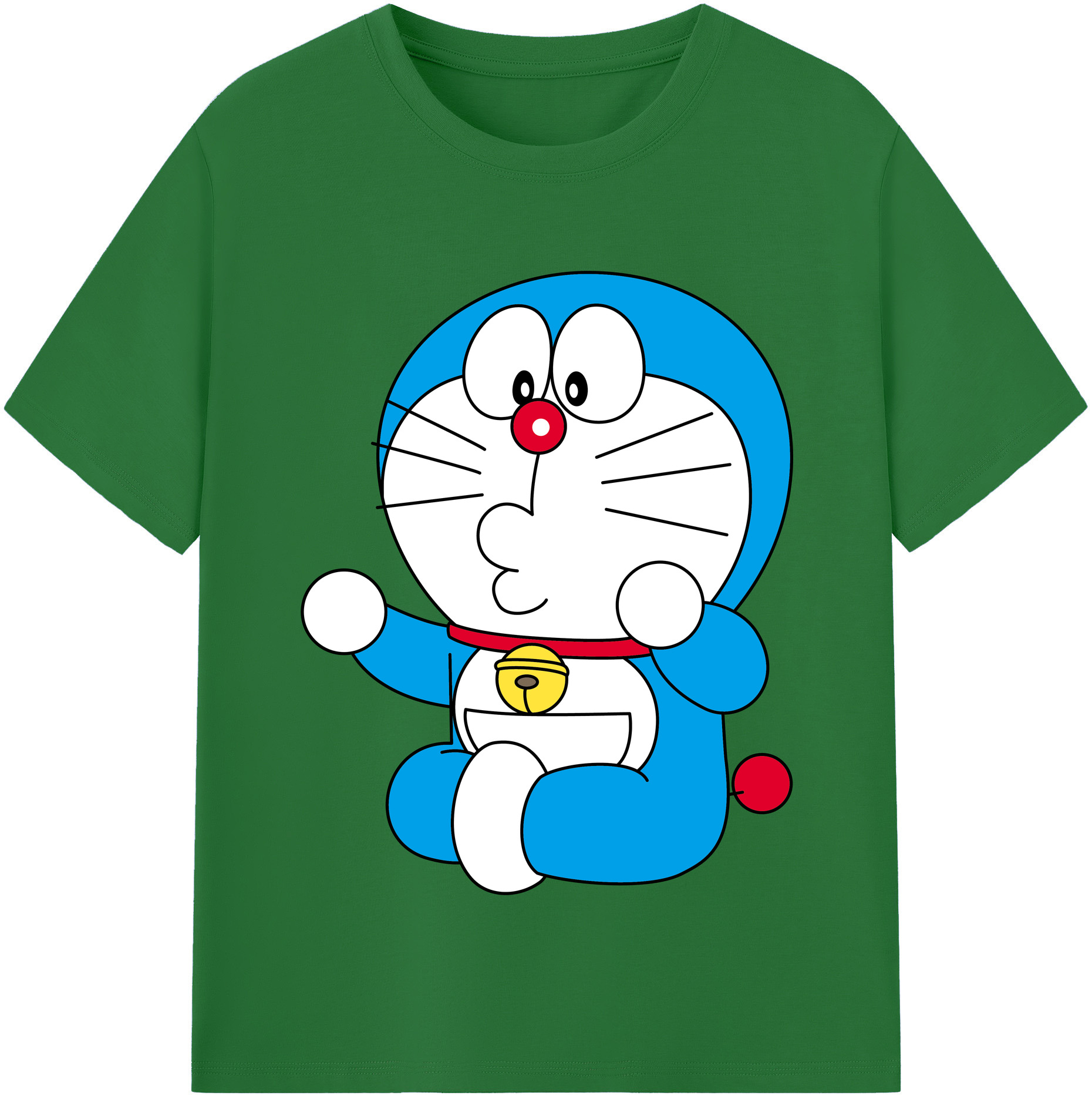 （画像用） ドラえもん Doraemon 綿100％半袖Tシャツ（フロントプリント）