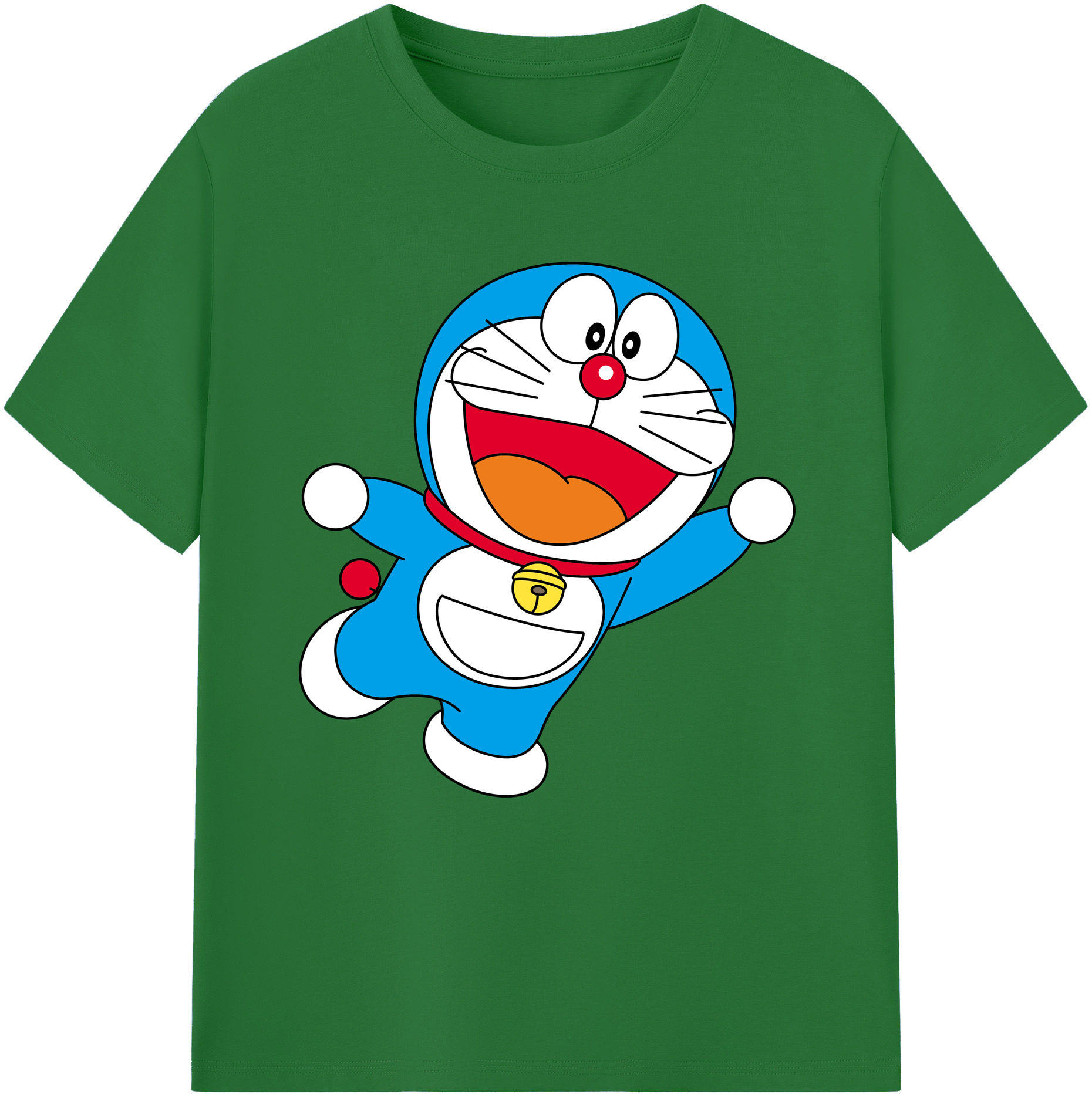 （画像用） ドラえもん Doraemon 綿100％半袖Tシャツ（フロントプリント）
