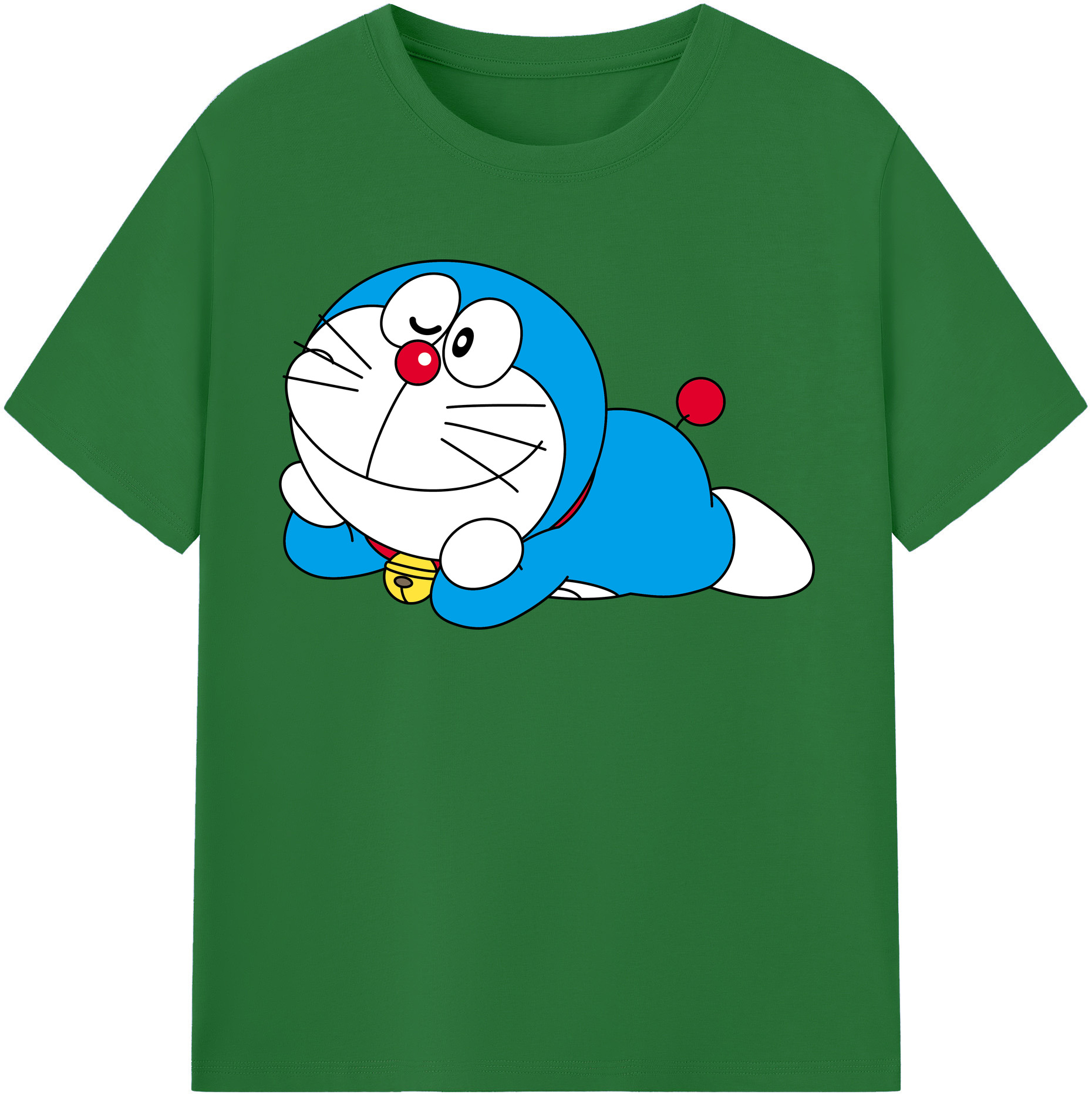（画像用） ドラえもん Doraemon 綿100％半袖Tシャツ（フロントプリント）