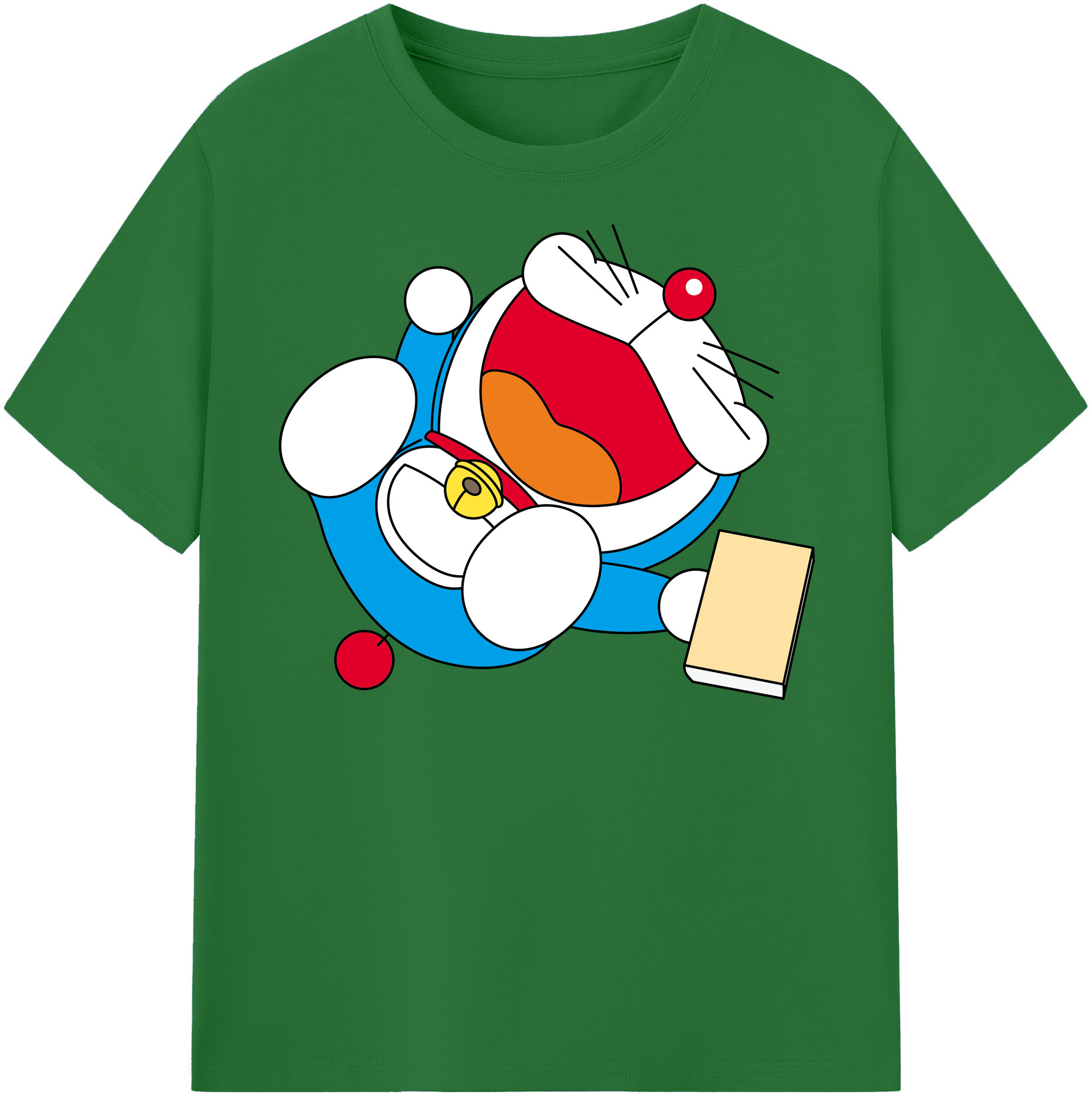 （画像用） ドラえもん Doraemon 綿100％半袖Tシャツ（フロントプリント）