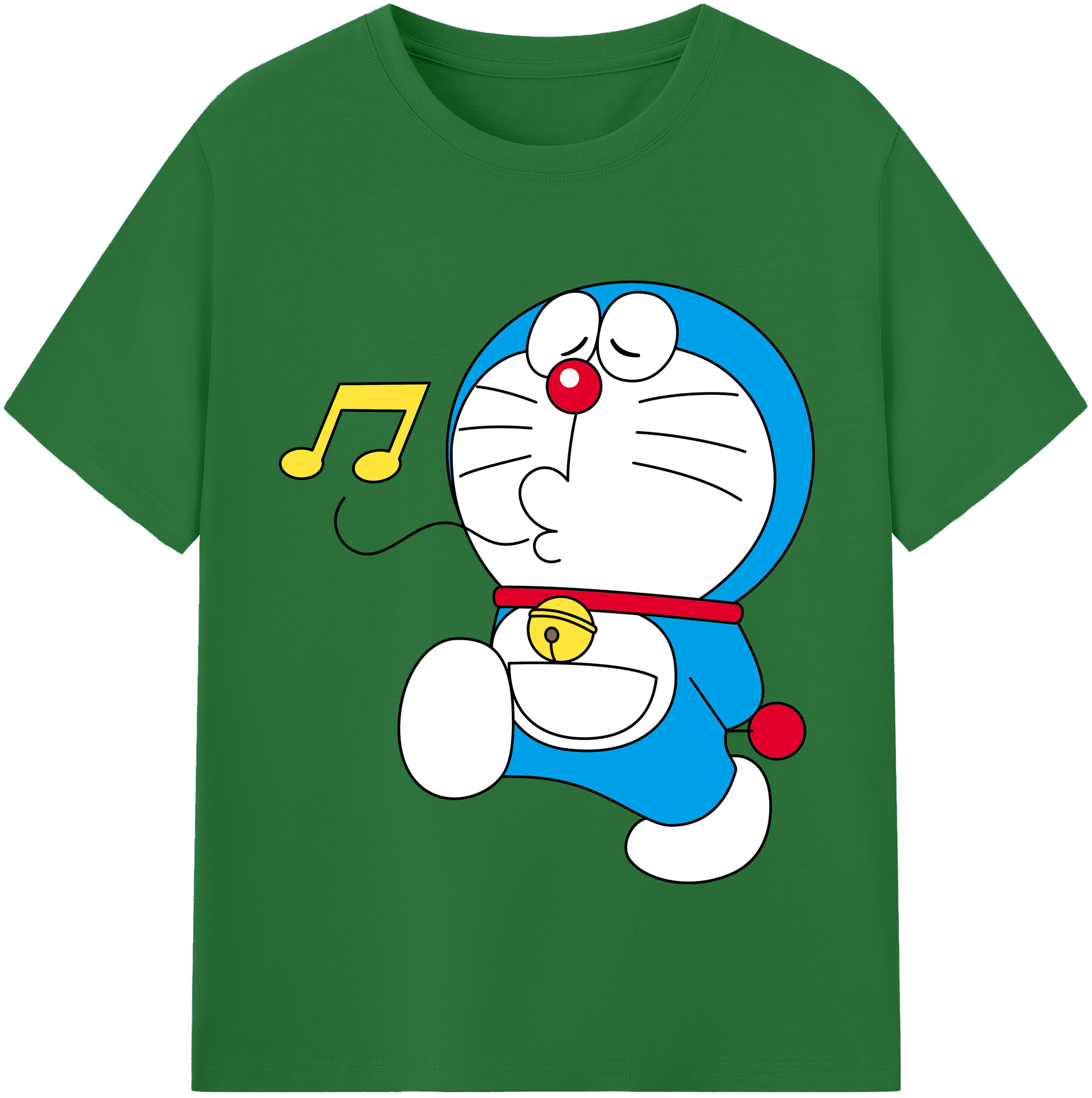 （画像用） ドラえもん Doraemon 綿100％半袖Tシャツ（フロントプリント）