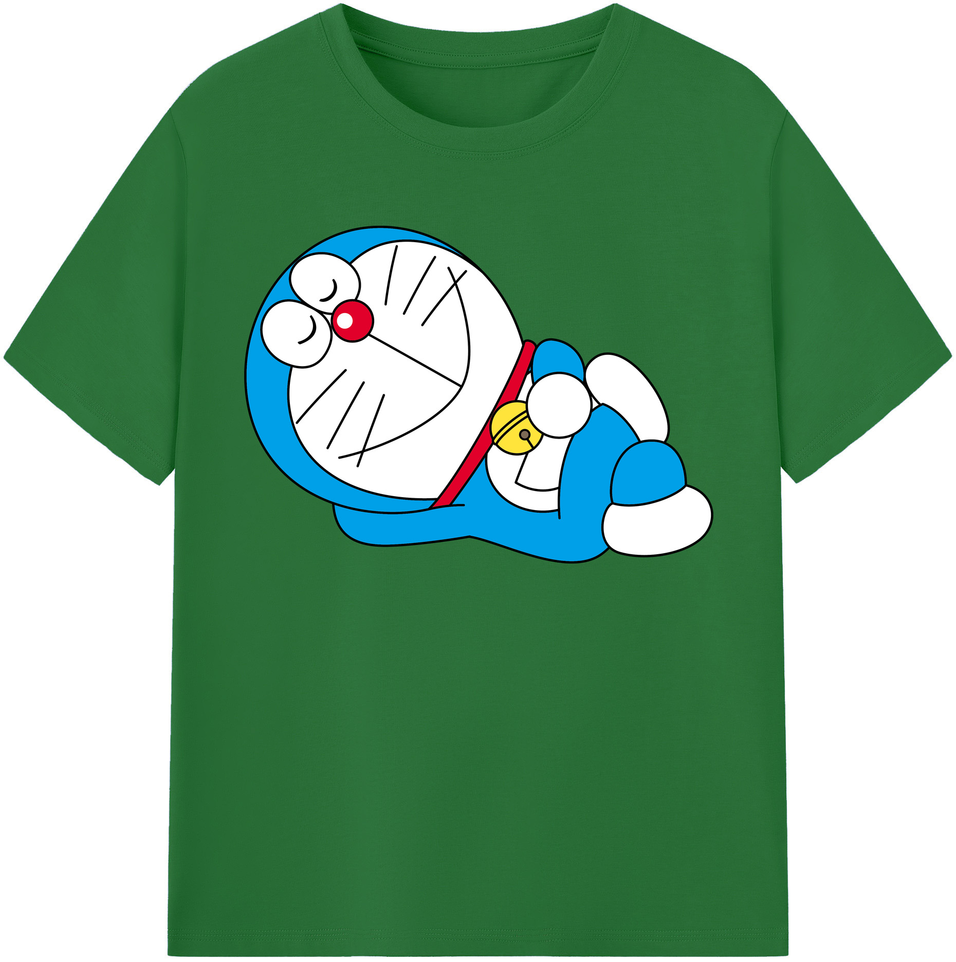 （画像用） ドラえもん Doraemon 綿100％半袖Tシャツ（フロントプリント）