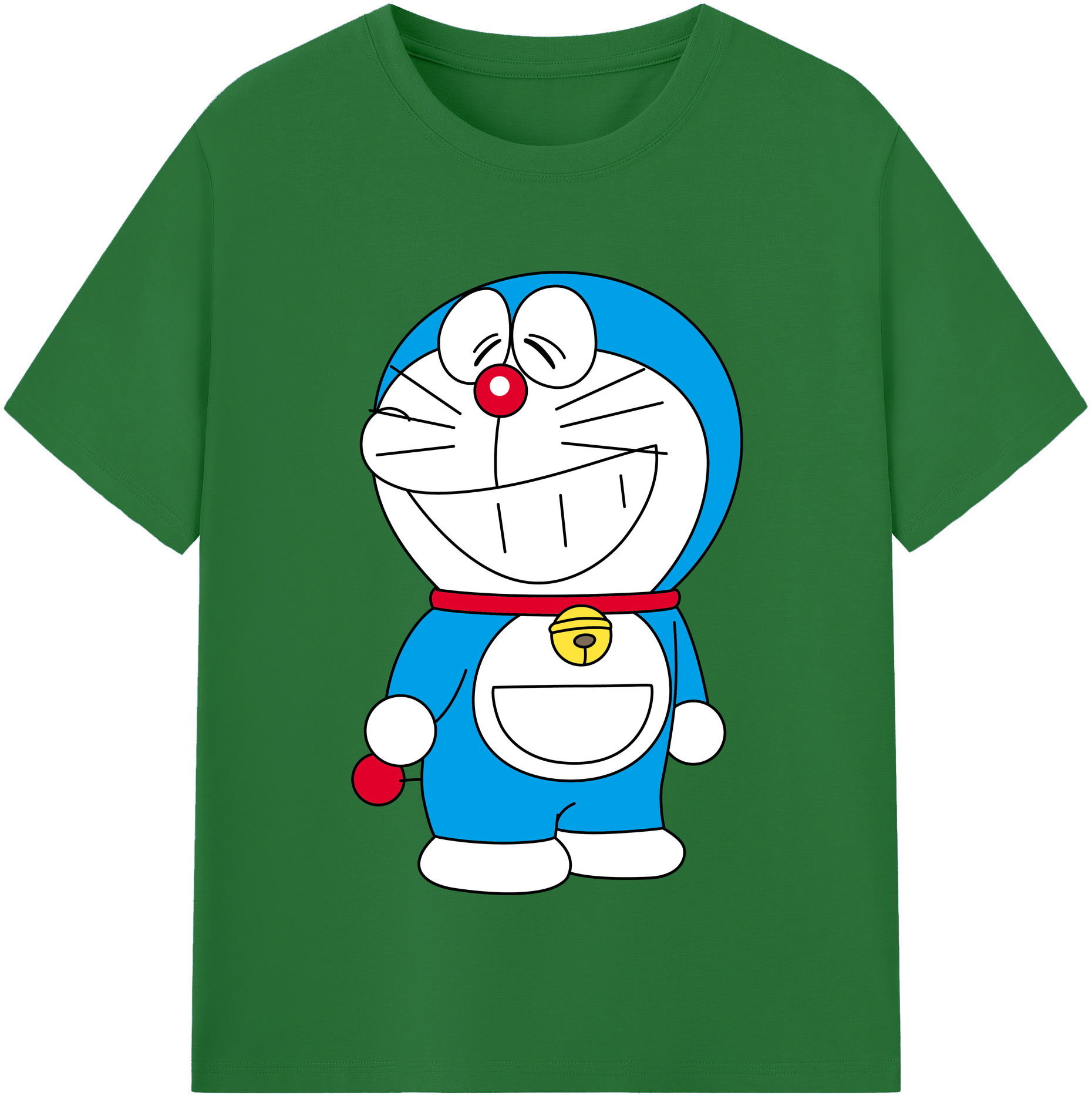 （画像用） ドラえもん Doraemon 綿100％半袖Tシャツ（フロントプリント）
