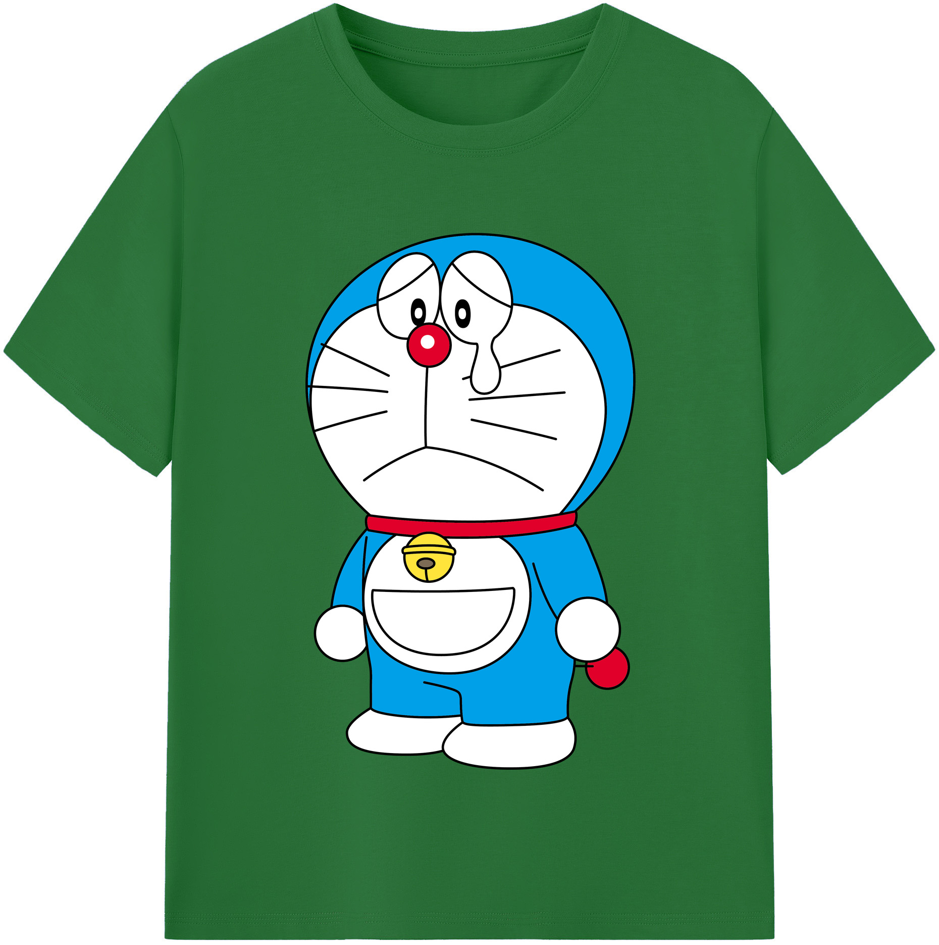 （画像用） ドラえもん Doraemon 綿100％半袖Tシャツ（フロントプリント）