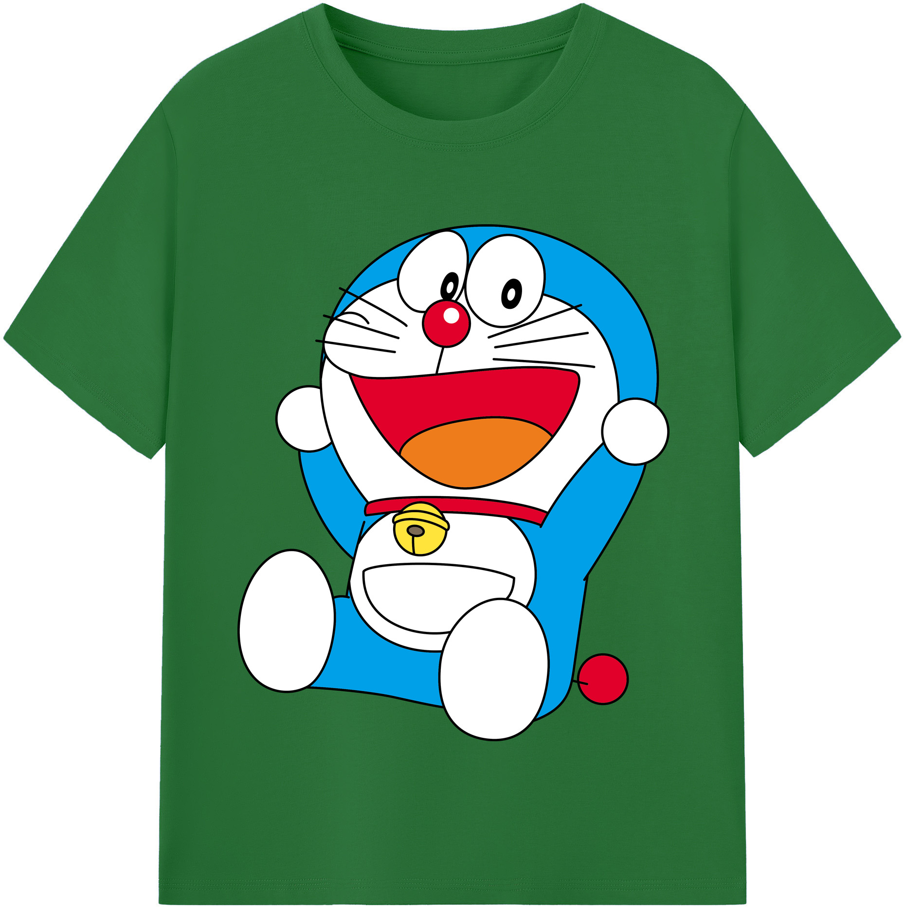 （画像用） ドラえもん Doraemon 綿100％半袖Tシャツ（フロントプリント）
