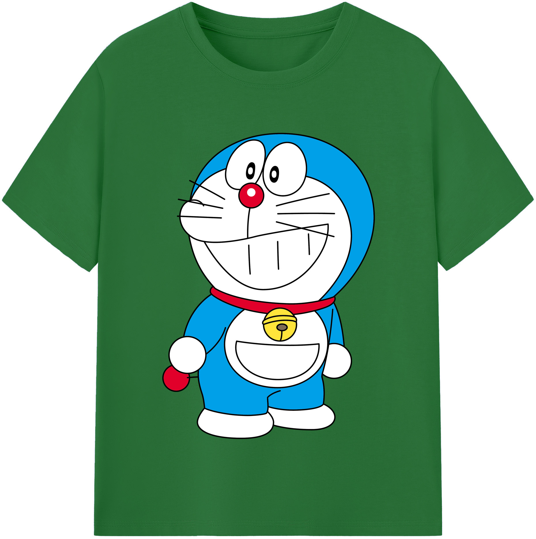 （画像用） ドラえもん Doraemon 綿100％半袖Tシャツ（フロントプリント）