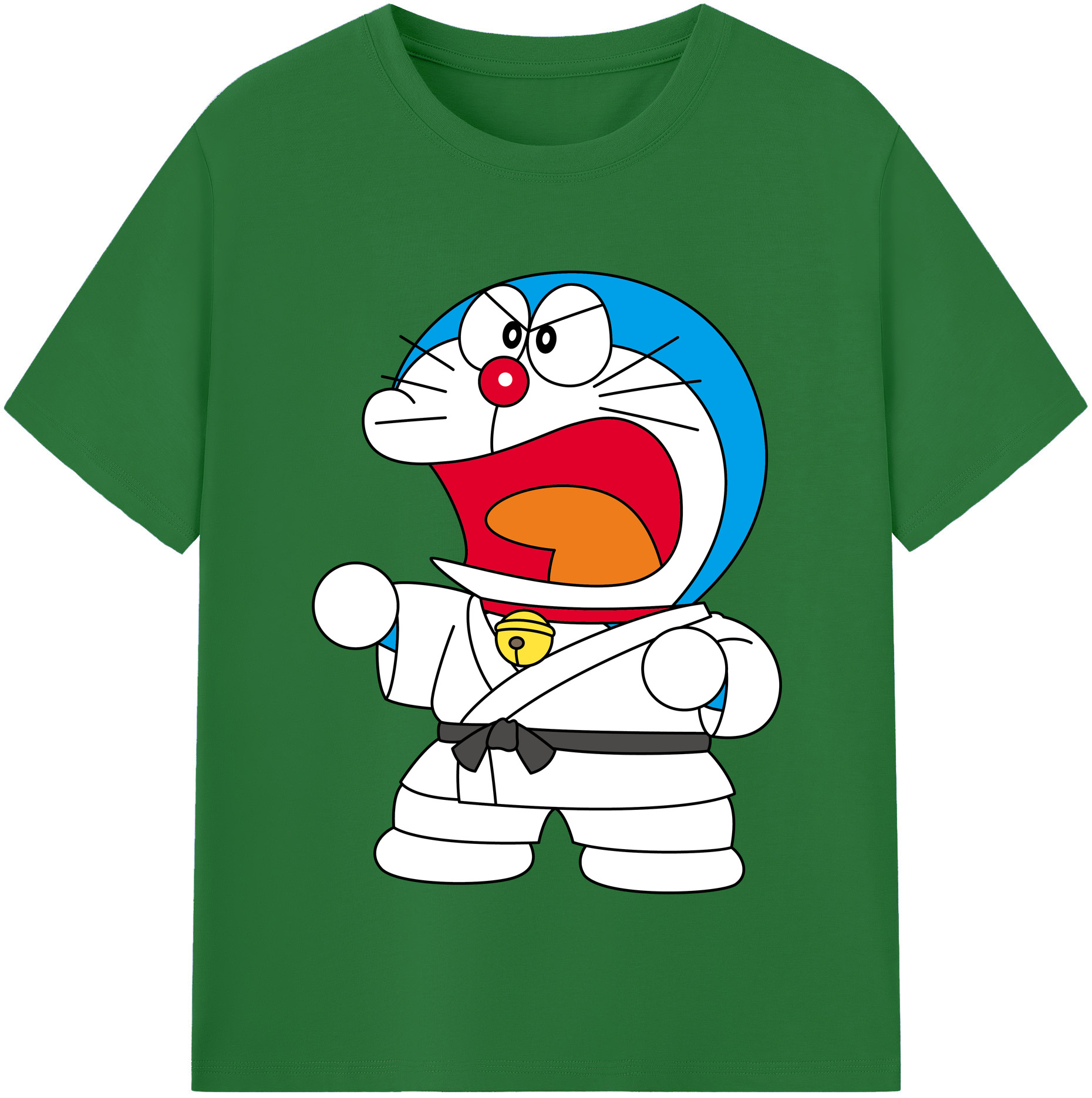 （画像用） ドラえもん Doraemon 綿100％半袖Tシャツ（フロントプリント）