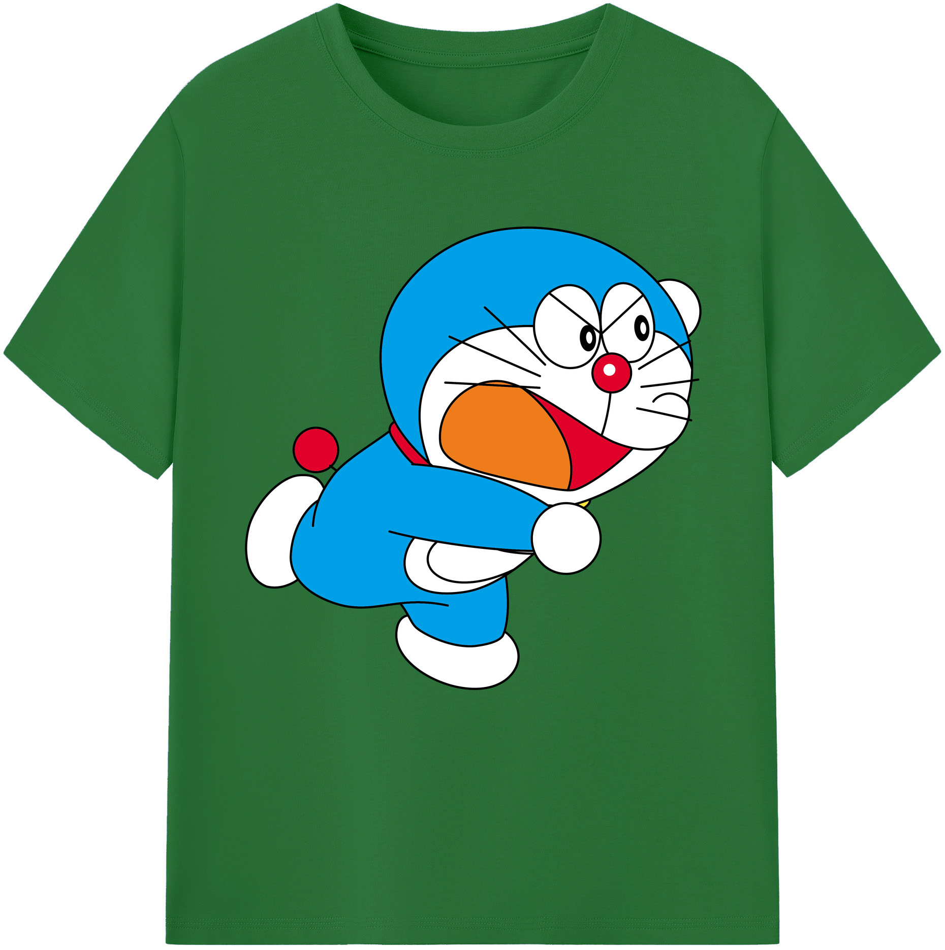 （画像用） ドラえもん Doraemon 綿100％半袖Tシャツ（フロントプリント）