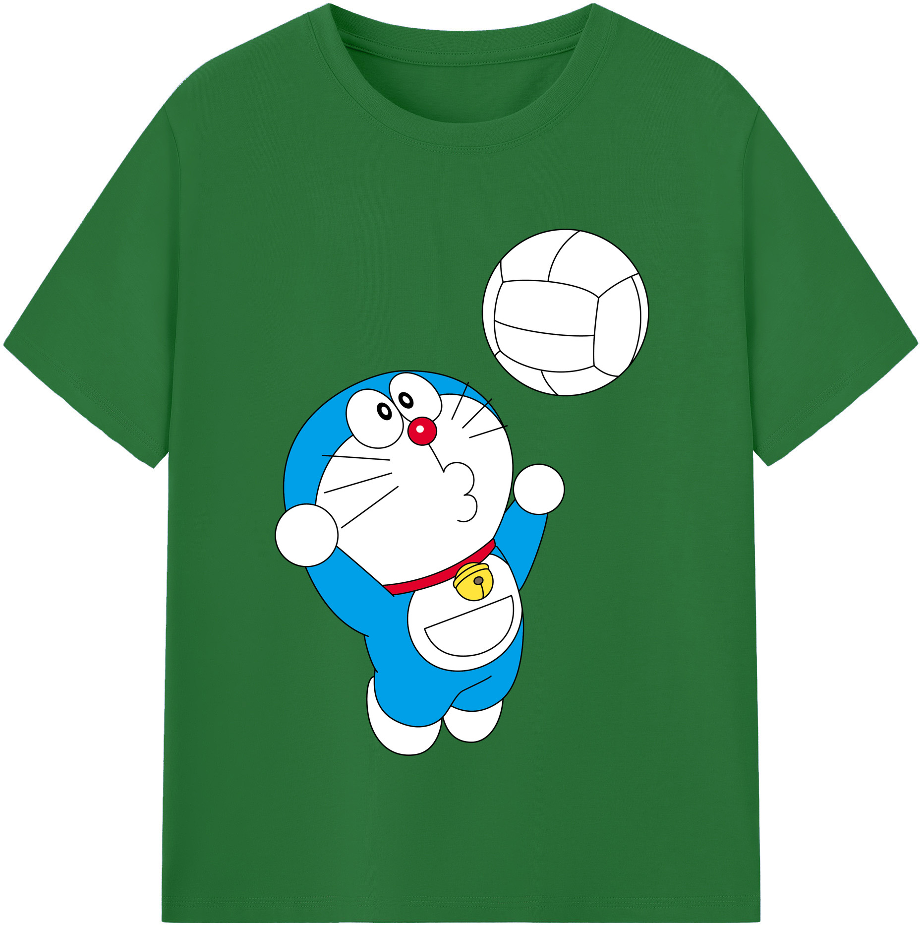 （画像用） ドラえもん Doraemon 綿100％半袖Tシャツ（フロントプリント）