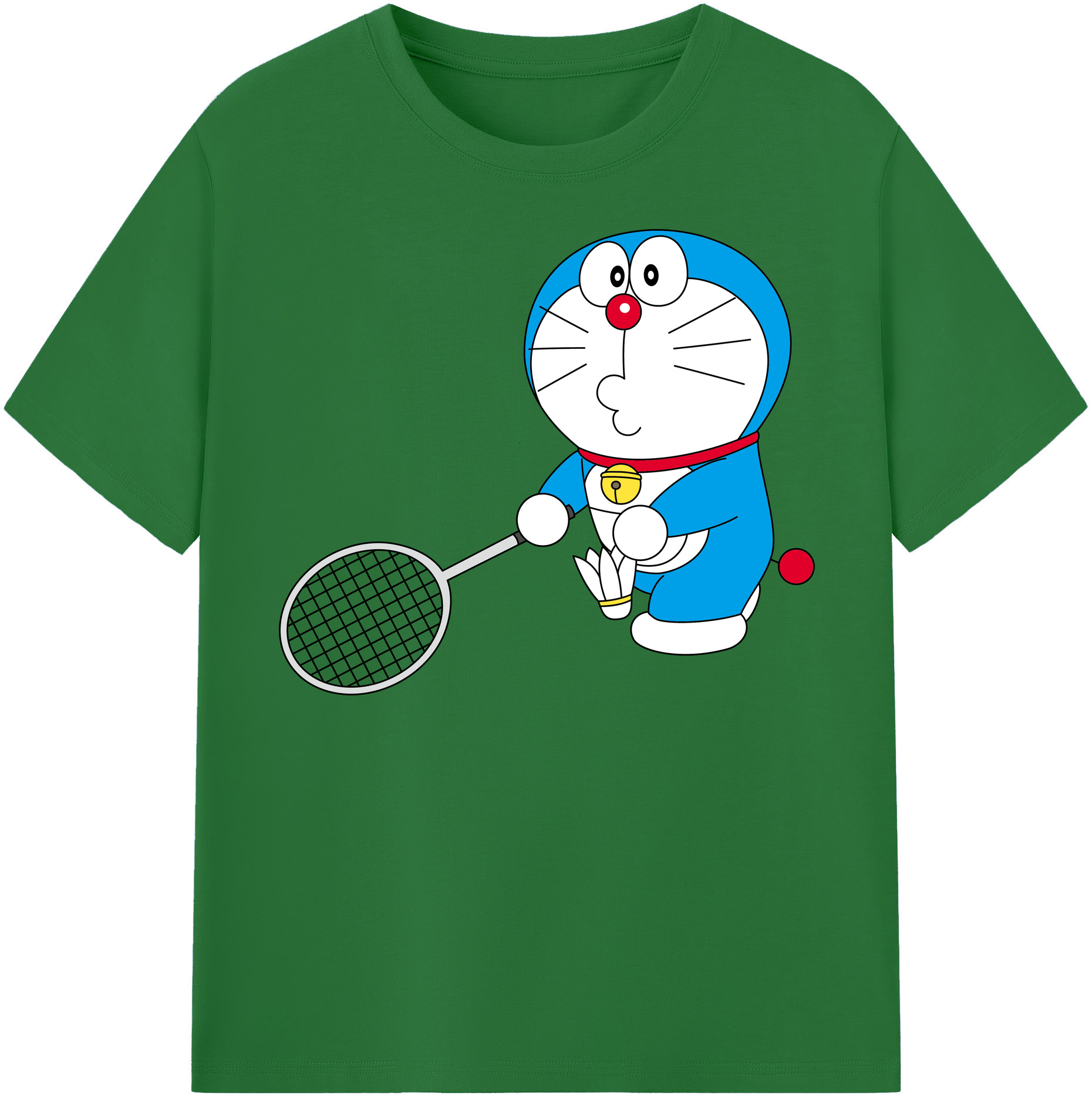 （画像用） ドラえもん Doraemon 綿100％半袖Tシャツ（フロントプリント）