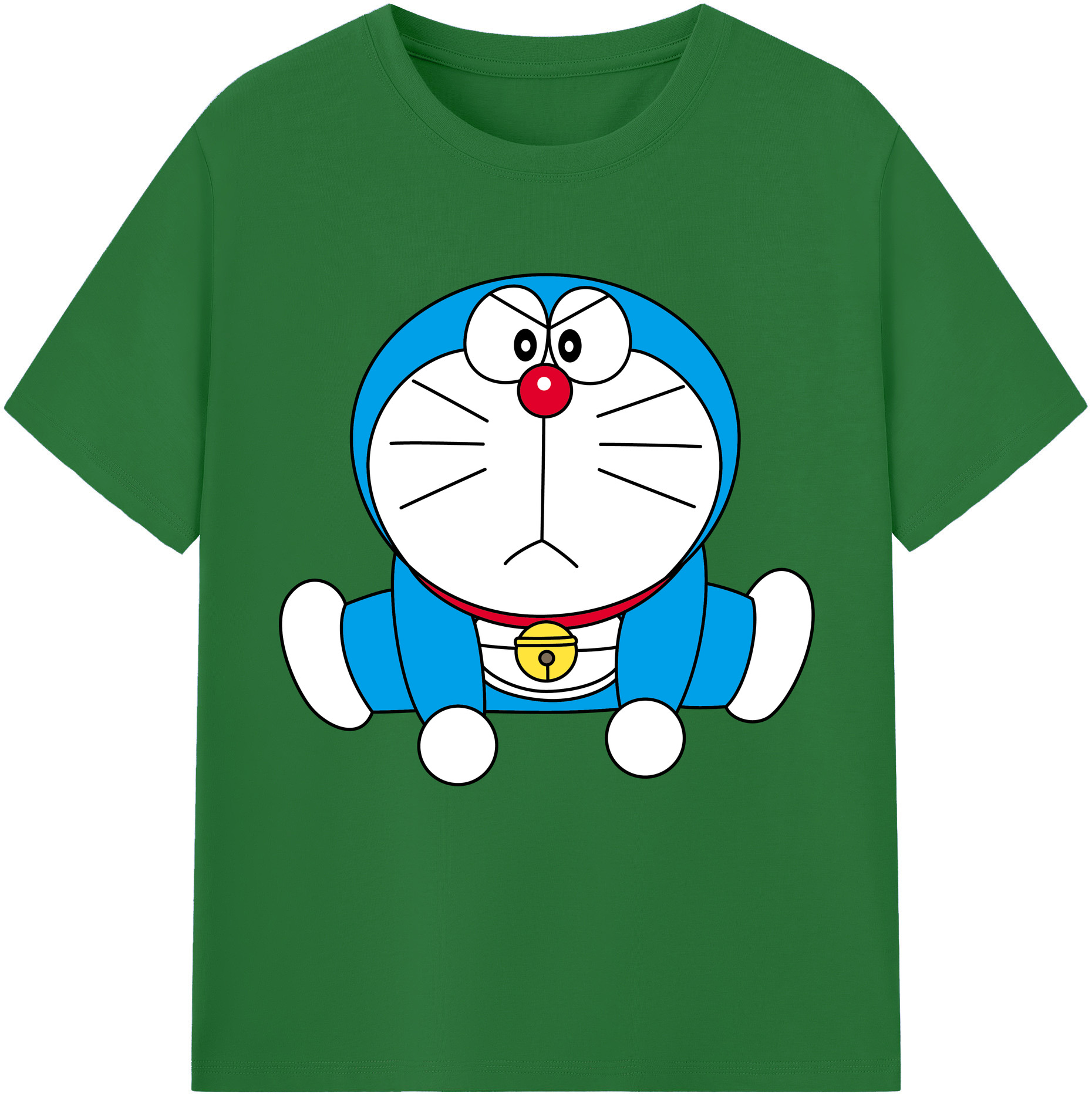 （画像用） ドラえもん Doraemon 綿100％半袖Tシャツ（フロントプリント）