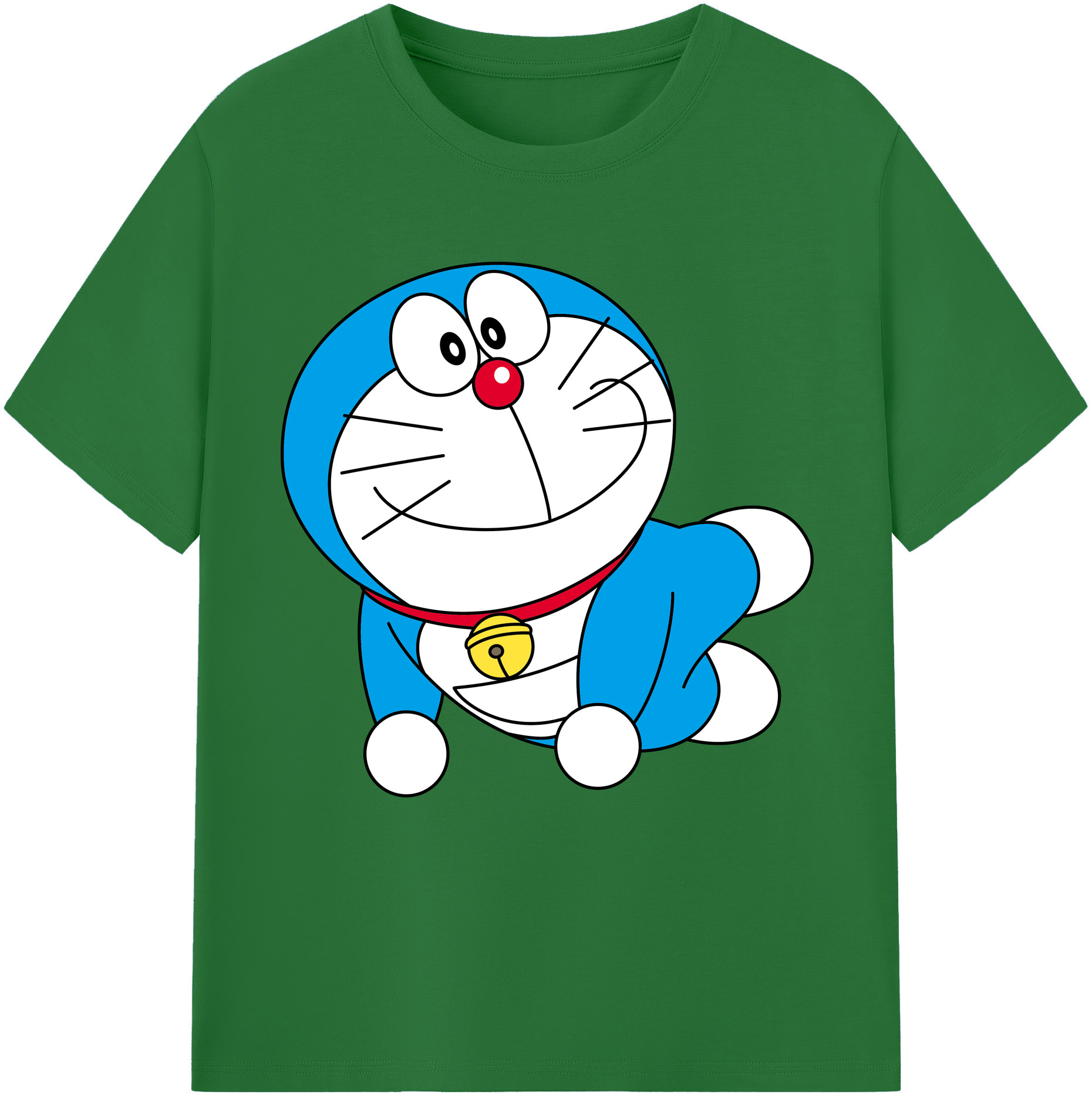 （画像用） ドラえもん Doraemon 綿100％半袖Tシャツ（フロントプリント）