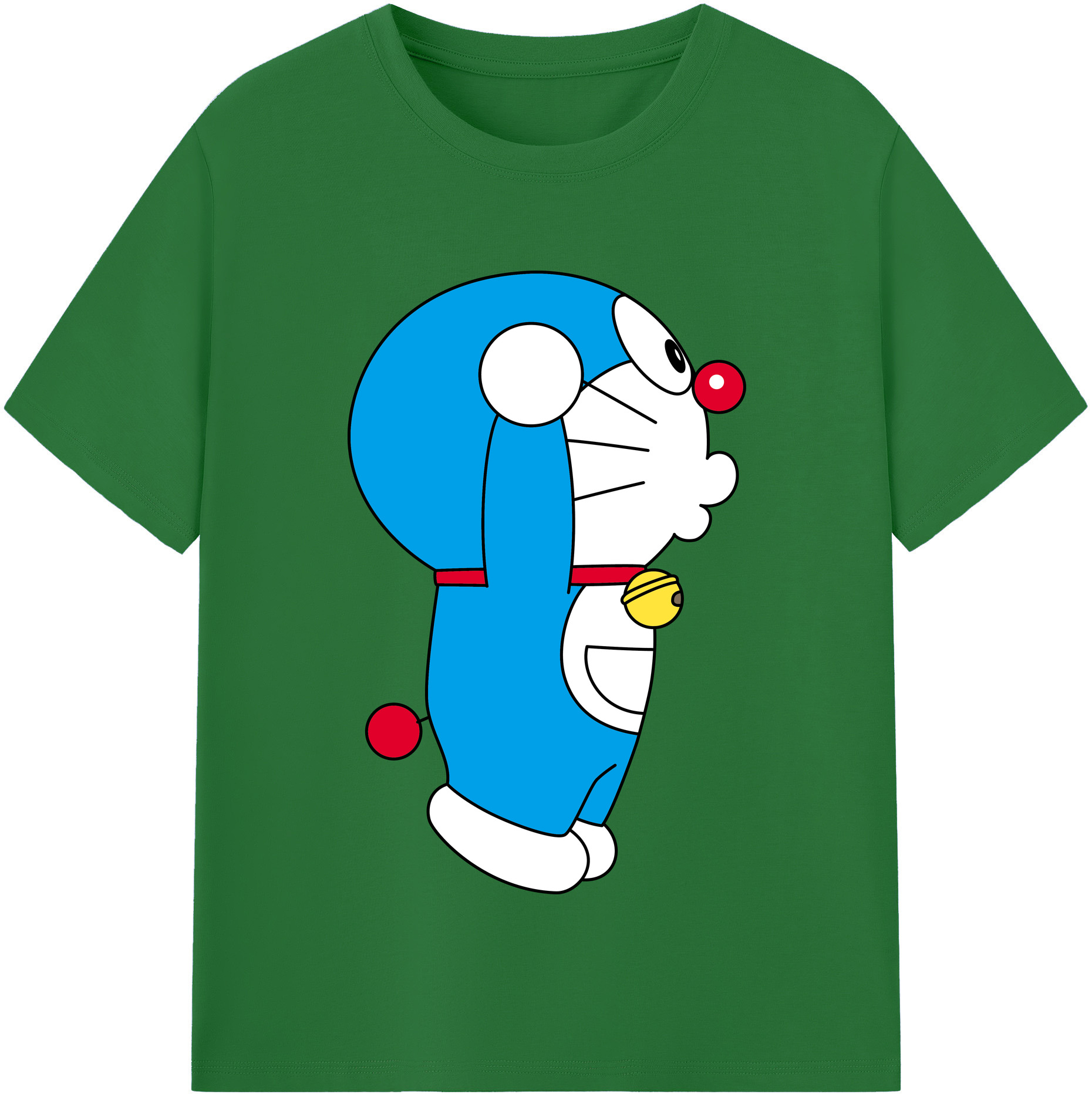 （画像用） ドラえもん Doraemon 綿100％半袖Tシャツ（フロントプリント）