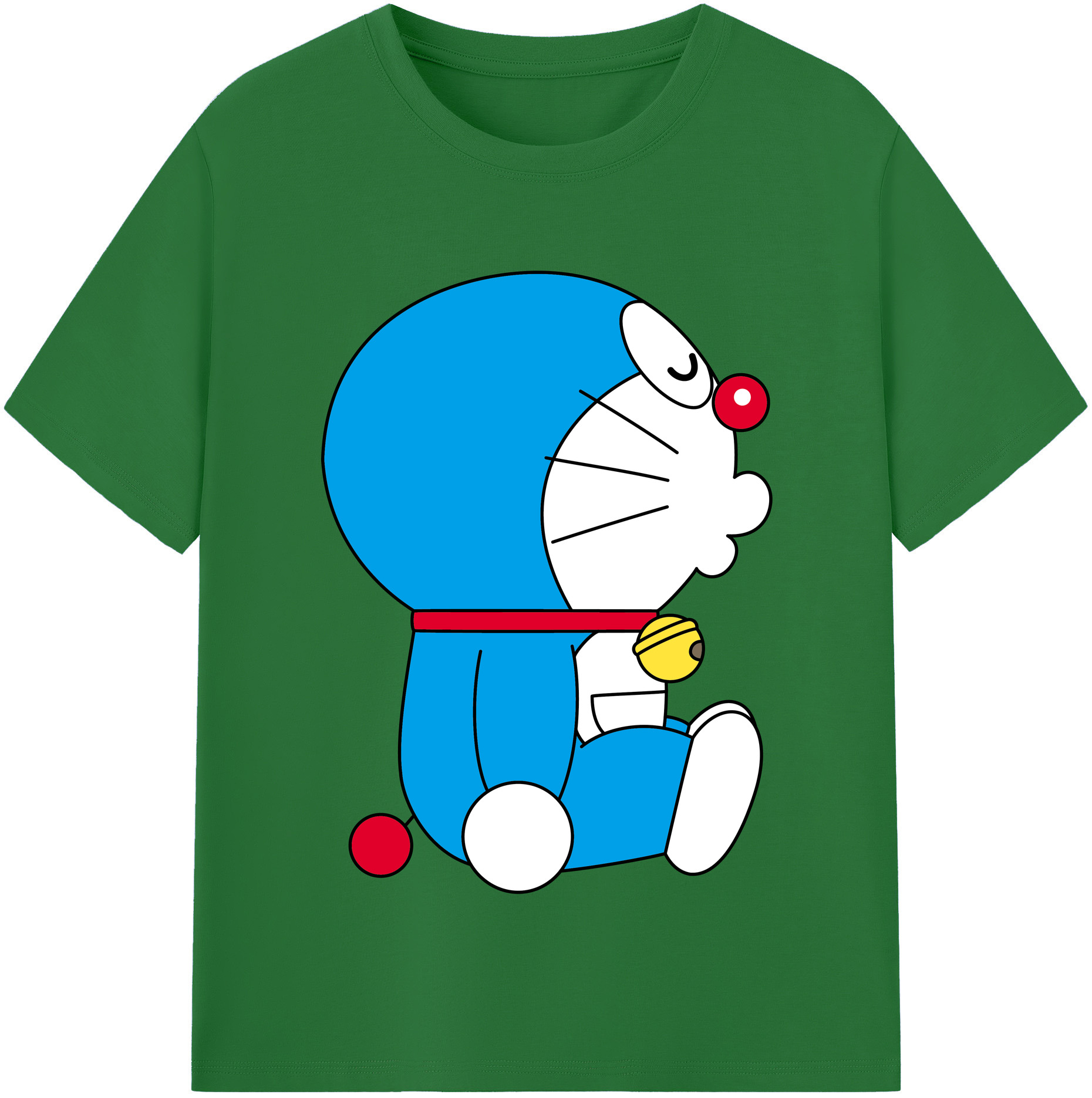 （画像用） ドラえもん Doraemon 綿100％半袖Tシャツ（フロントプリント）