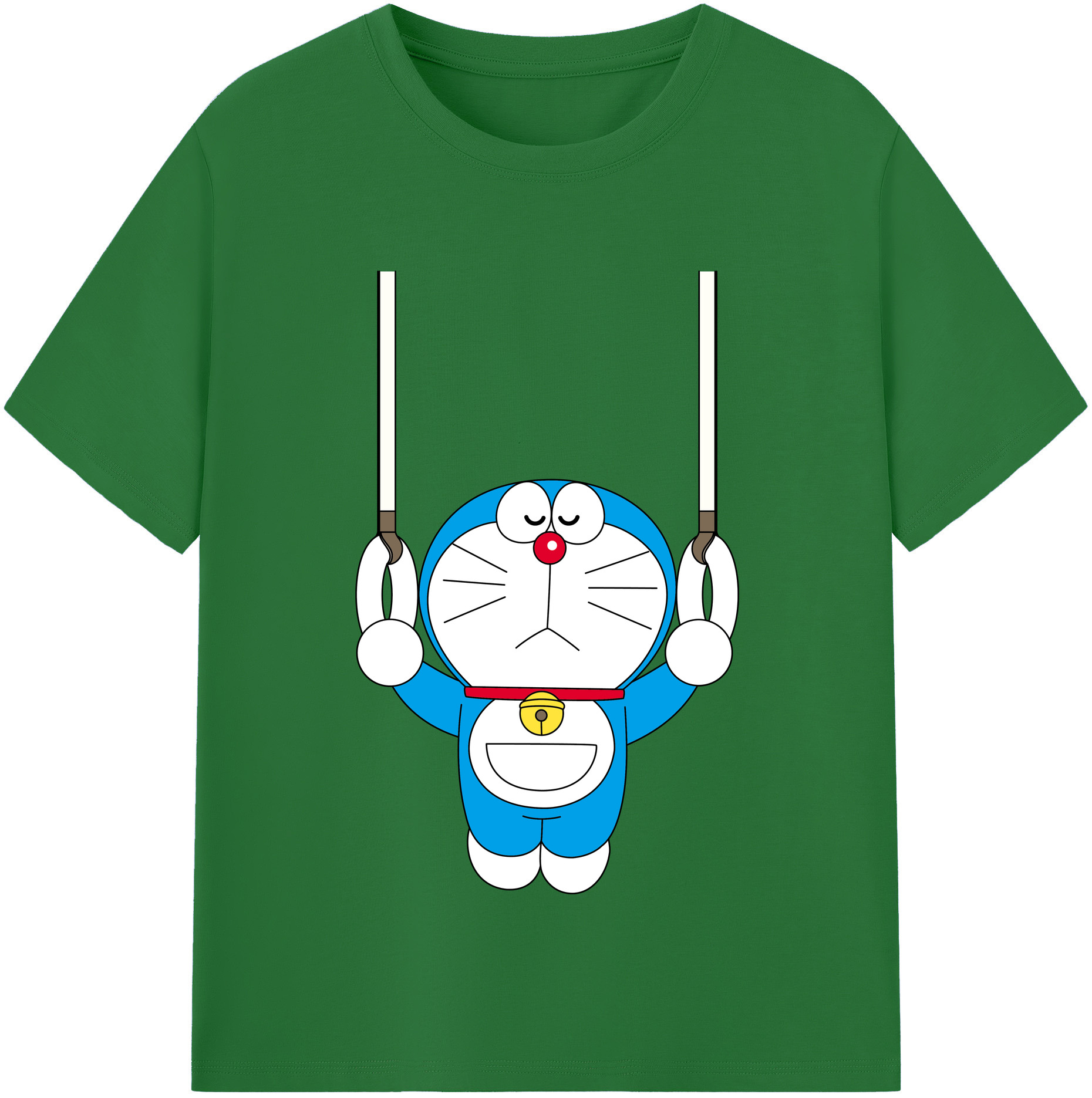 （画像用） ドラえもん Doraemon 綿100％半袖Tシャツ（フロントプリント）