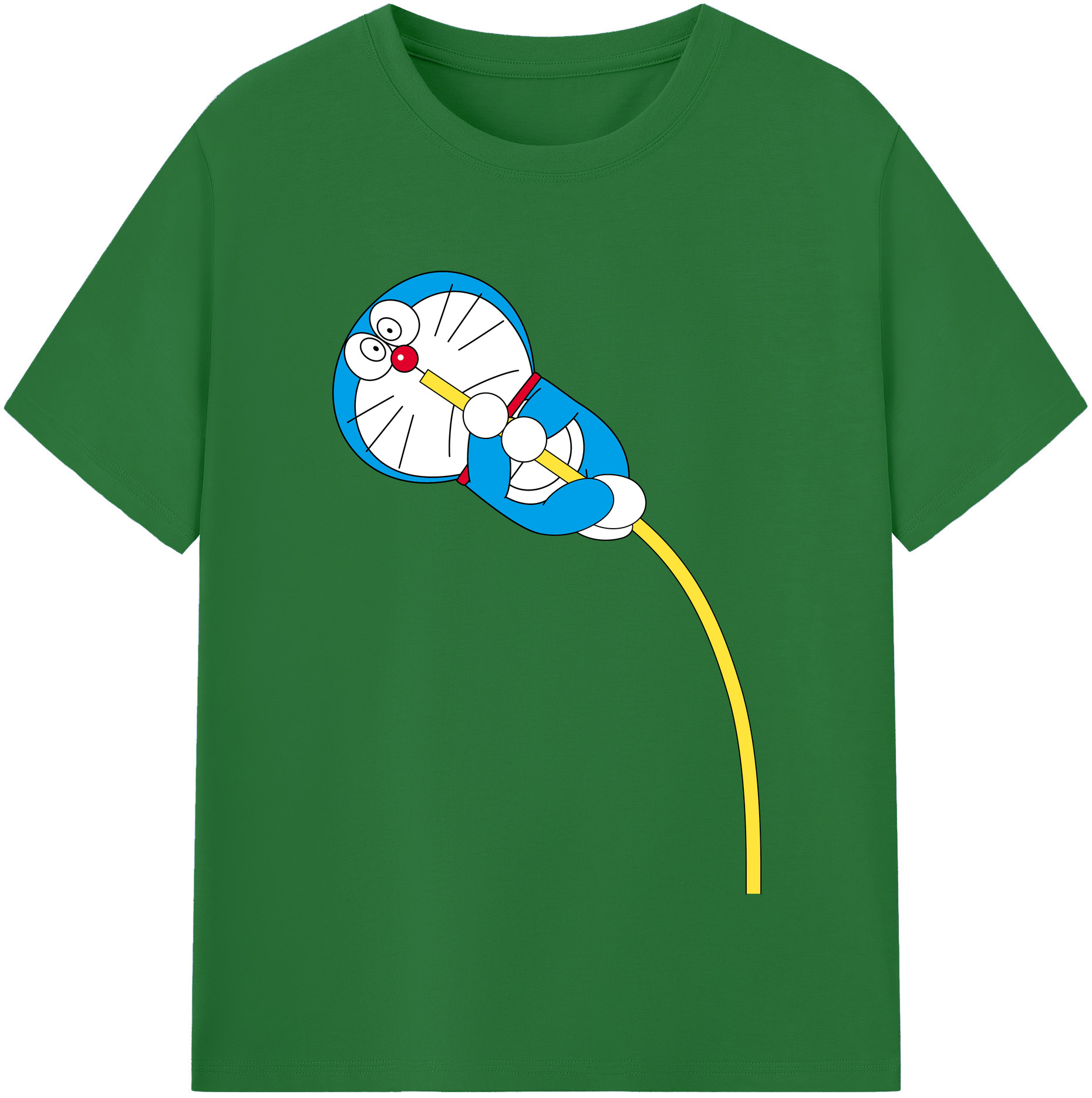 （画像用） ドラえもん Doraemon 綿100％半袖Tシャツ（フロントプリント）