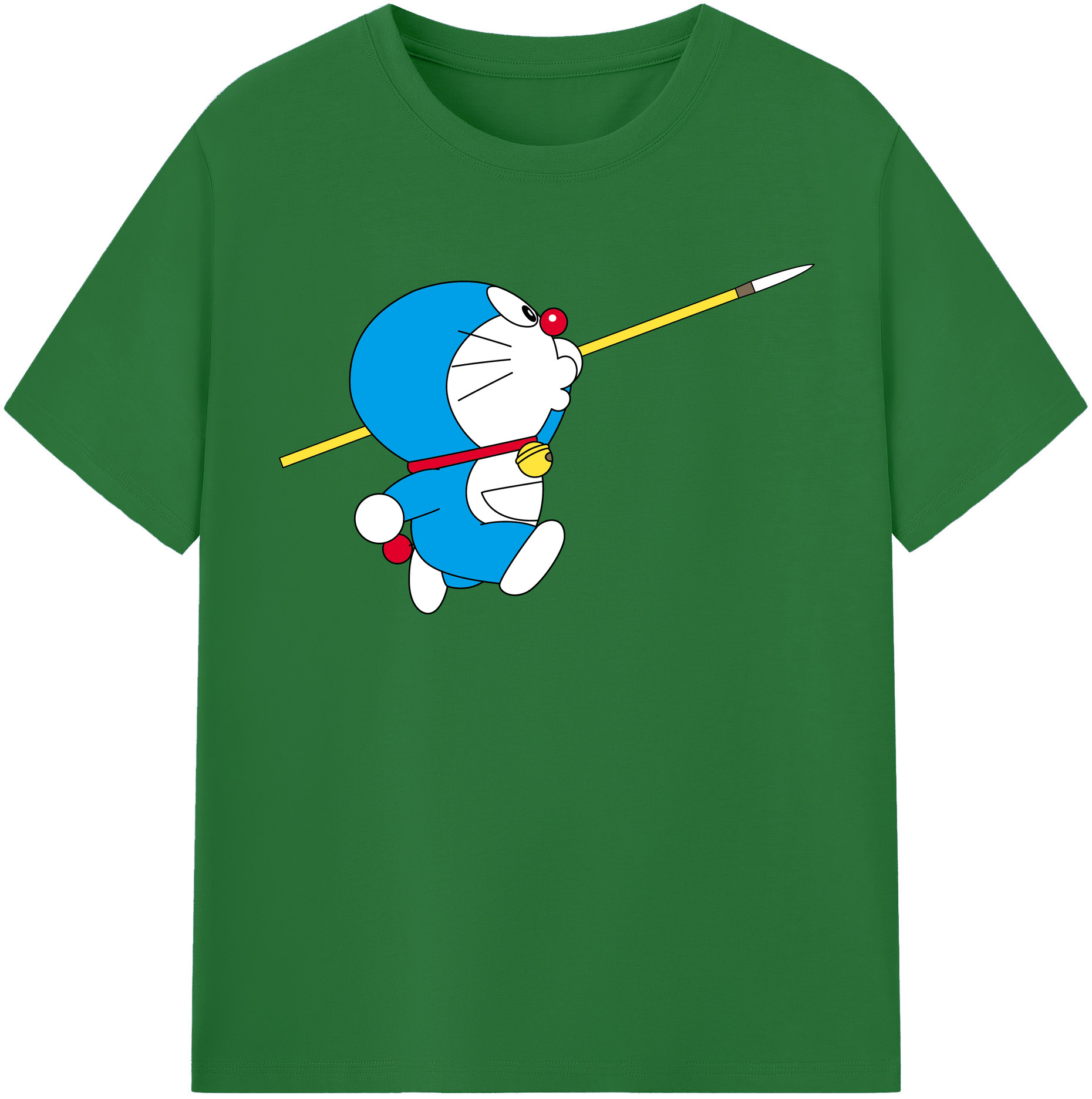 （画像用） ドラえもん Doraemon 綿100％半袖Tシャツ（フロントプリント）