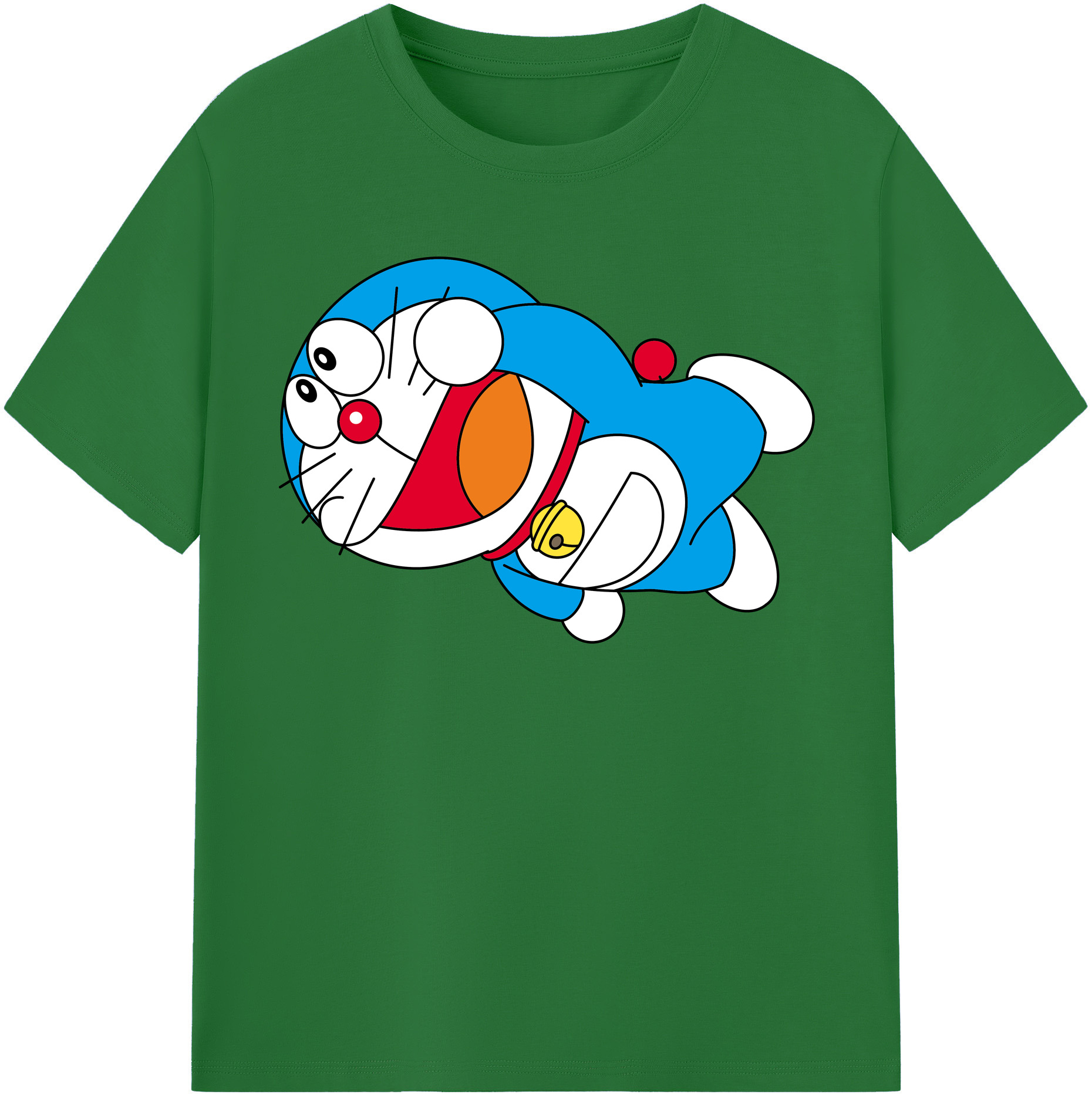 （画像用） ドラえもん Doraemon 綿100％半袖Tシャツ（フロントプリント）