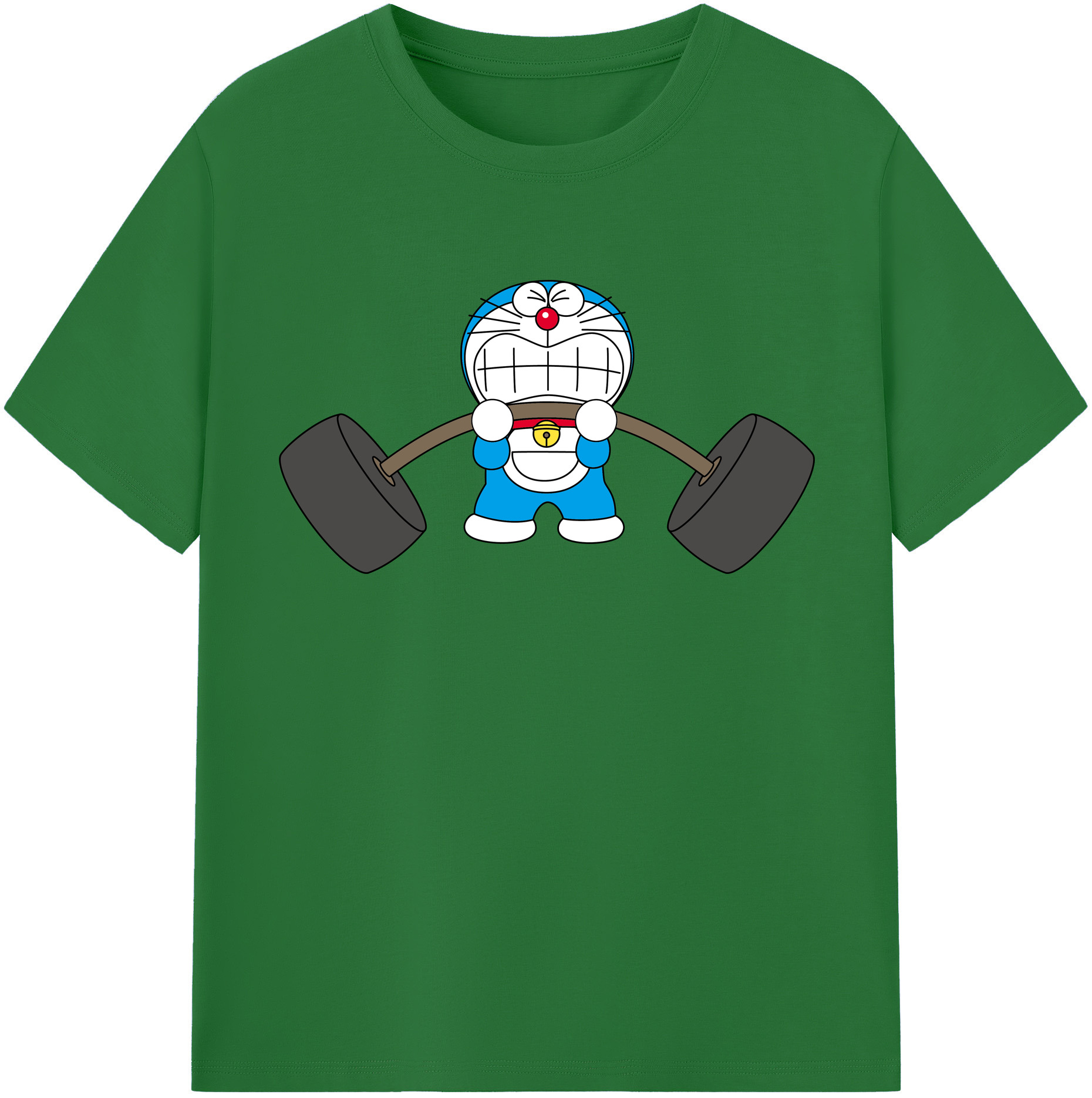 （画像用） ドラえもん Doraemon 綿100％半袖Tシャツ（フロントプリント）