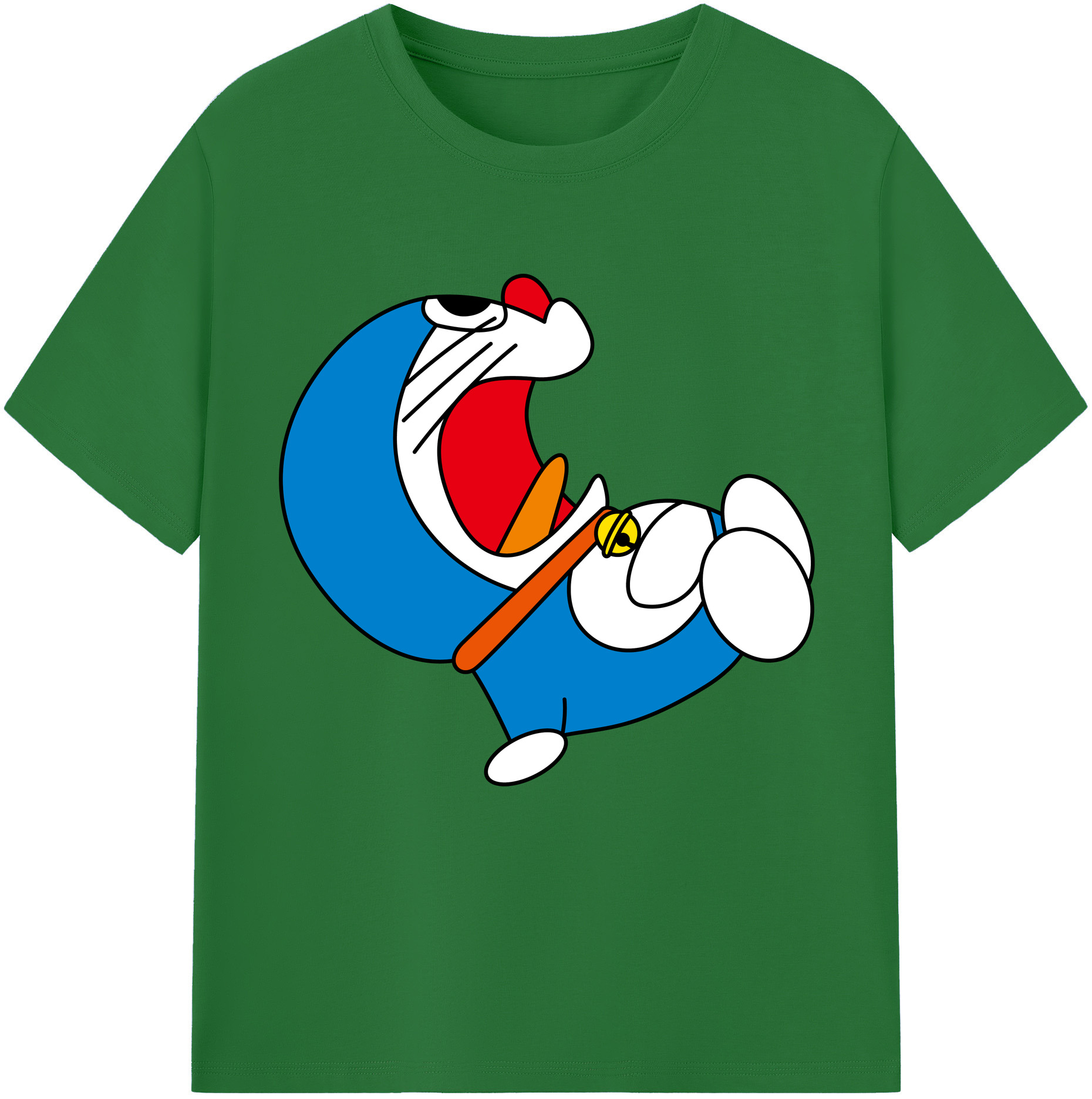 （画像用） ドラえもん Doraemon 綿100％半袖Tシャツ（フロントプリント）
