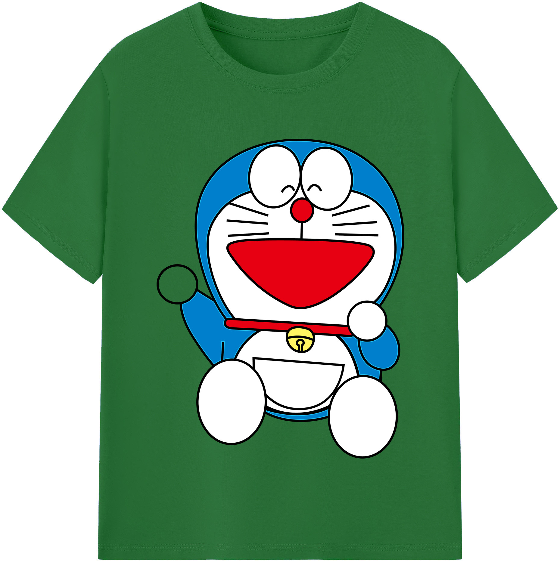 （画像用） ドラえもん Doraemon 綿100％半袖Tシャツ（フロントプリント）