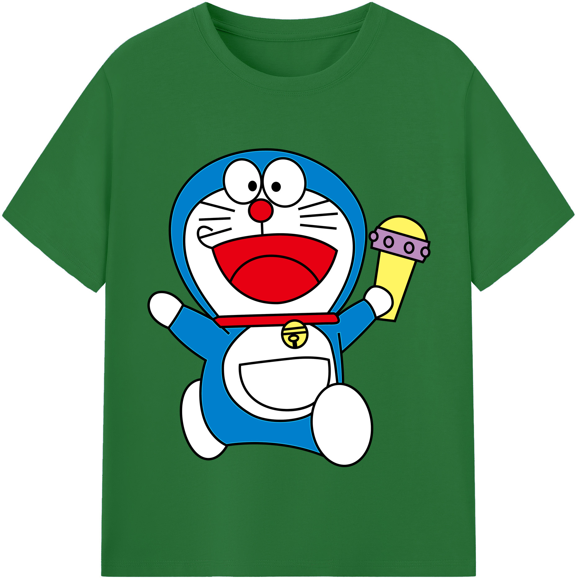 （画像用） ドラえもん Doraemon 綿100％半袖Tシャツ（フロントプリント）