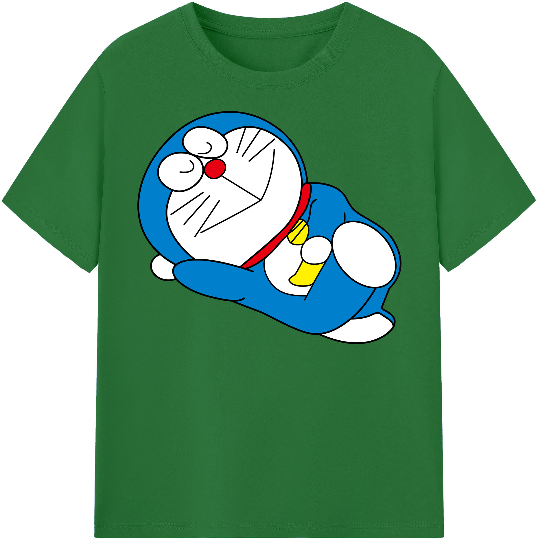 （画像用） ドラえもん Doraemon 綿100％半袖Tシャツ（フロントプリント）