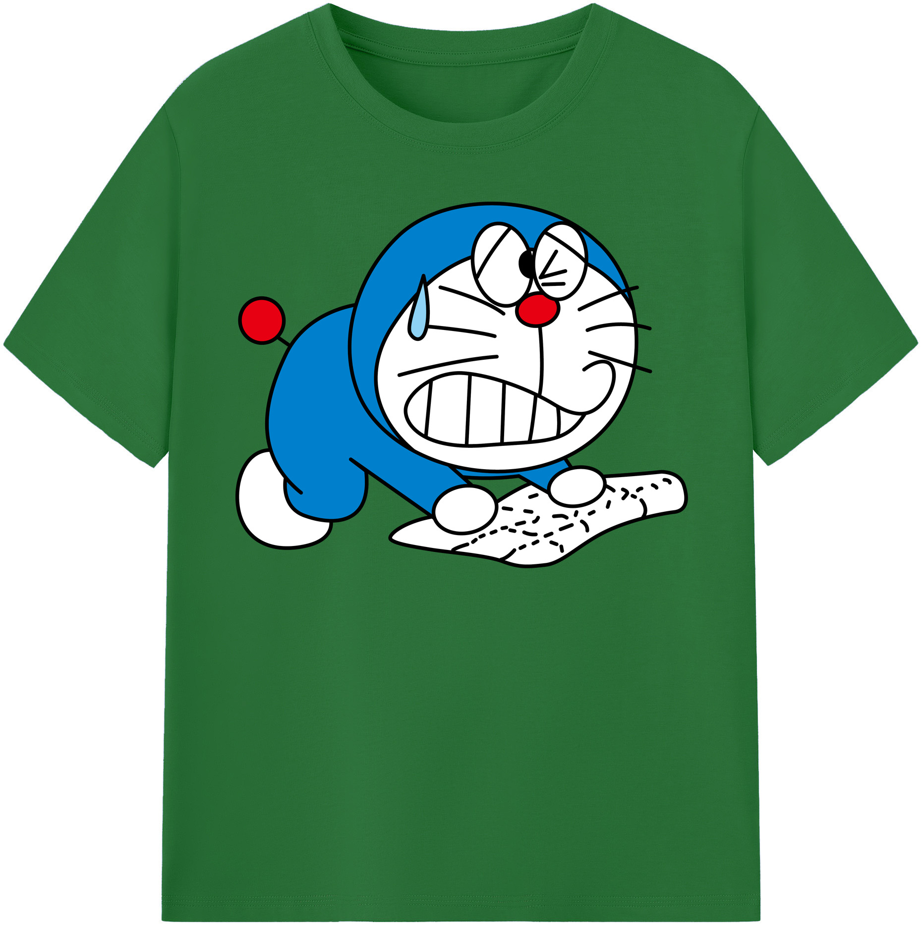 （画像用） ドラえもん Doraemon 綿100％半袖Tシャツ（フロントプリント）