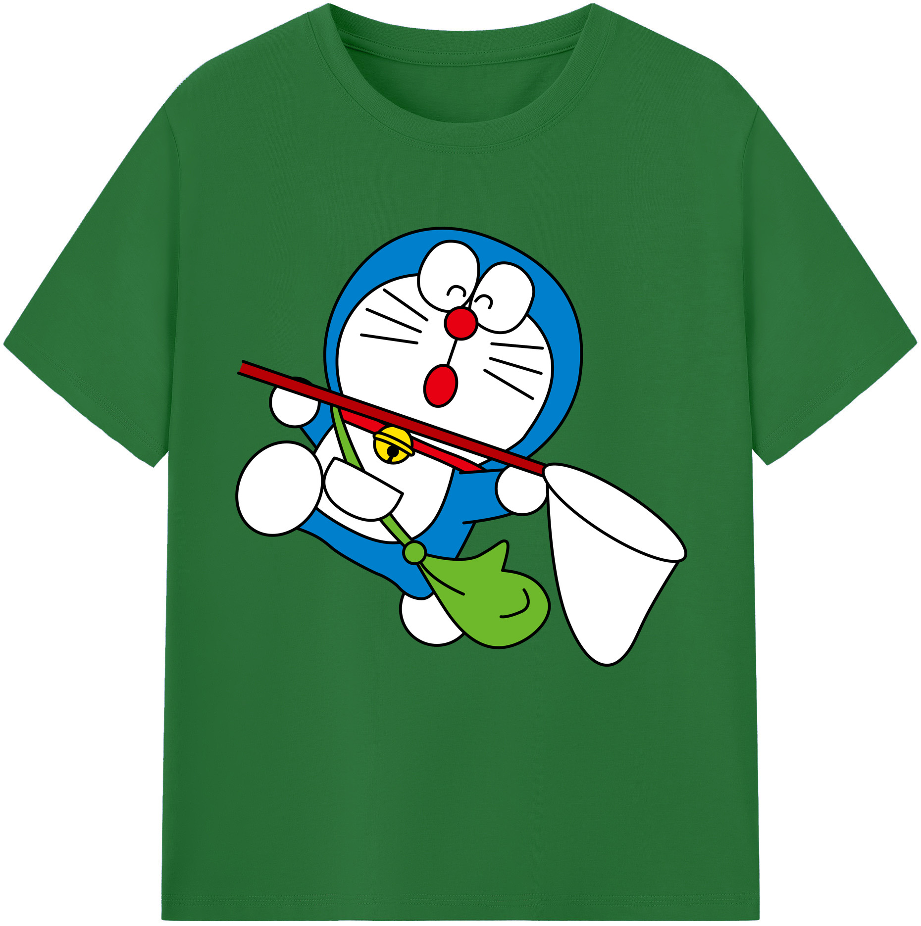 （画像用） ドラえもん Doraemon 綿100％半袖Tシャツ（フロントプリント）
