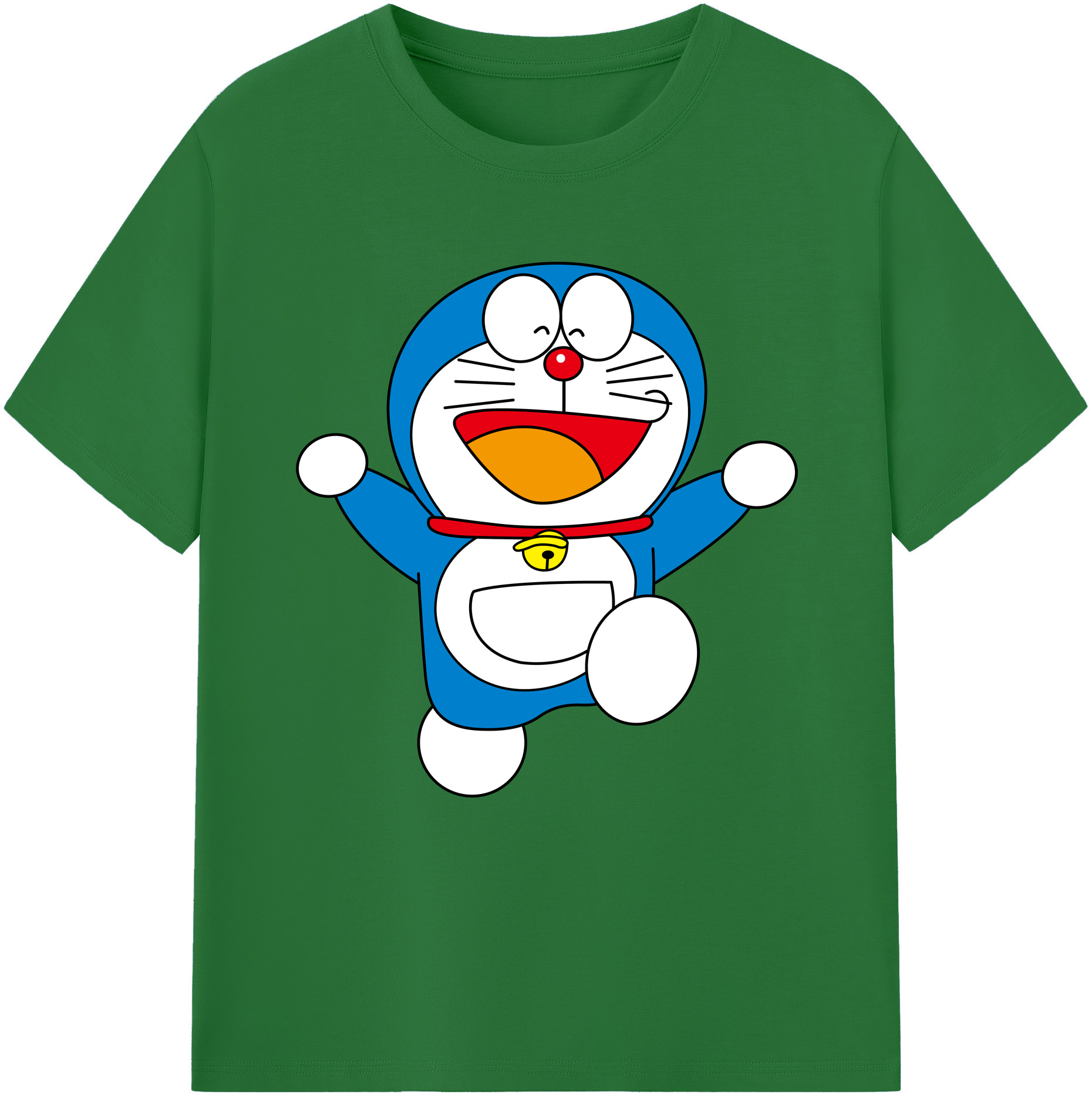 （画像用） ドラえもん Doraemon 綿100％半袖Tシャツ（フロントプリント）