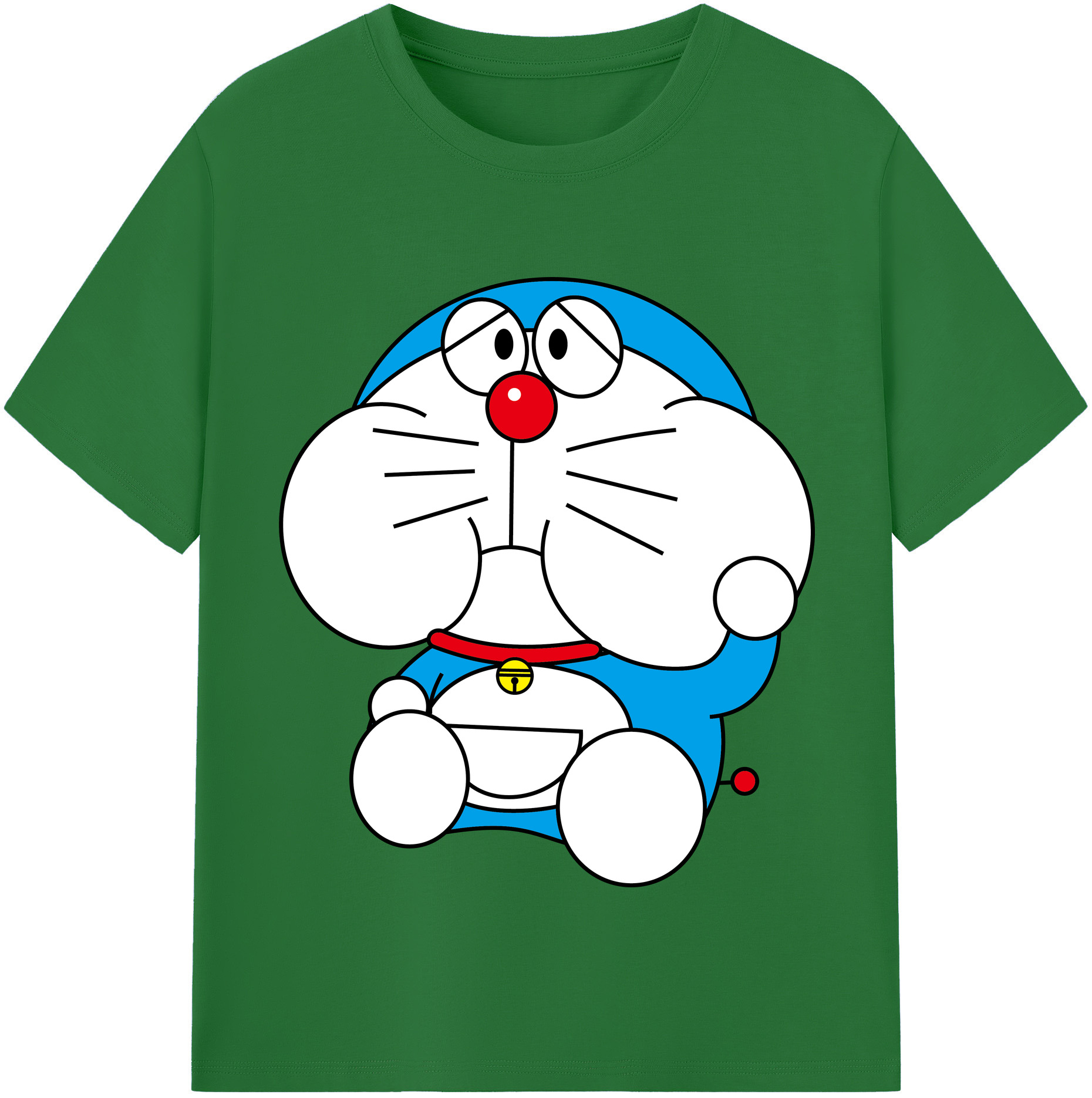 （画像用） ドラえもん Doraemon 綿100％半袖Tシャツ（フロントプリント）