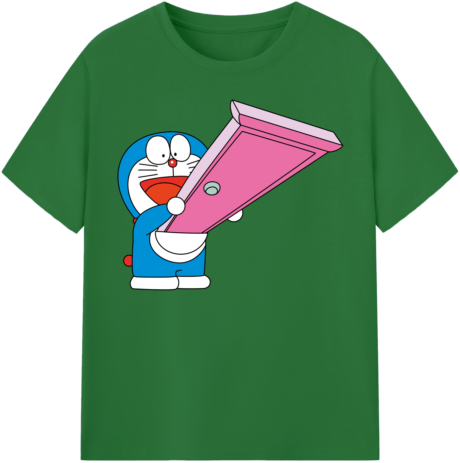 （画像用） ドラえもん Doraemon 綿100％半袖Tシャツ（フロントプリント）