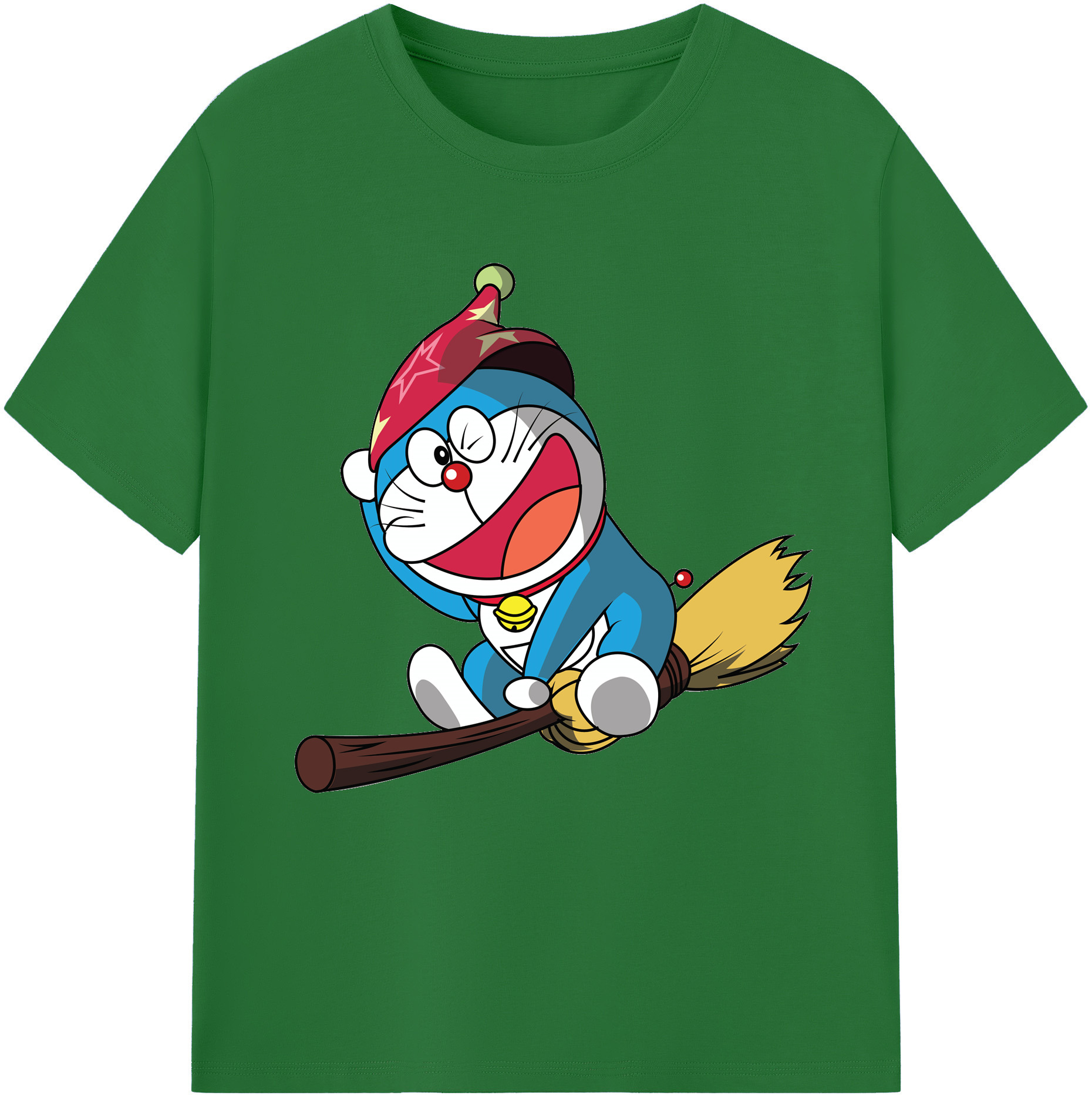 （画像用） ドラえもん Doraemon 綿100％半袖Tシャツ（フロントプリント）