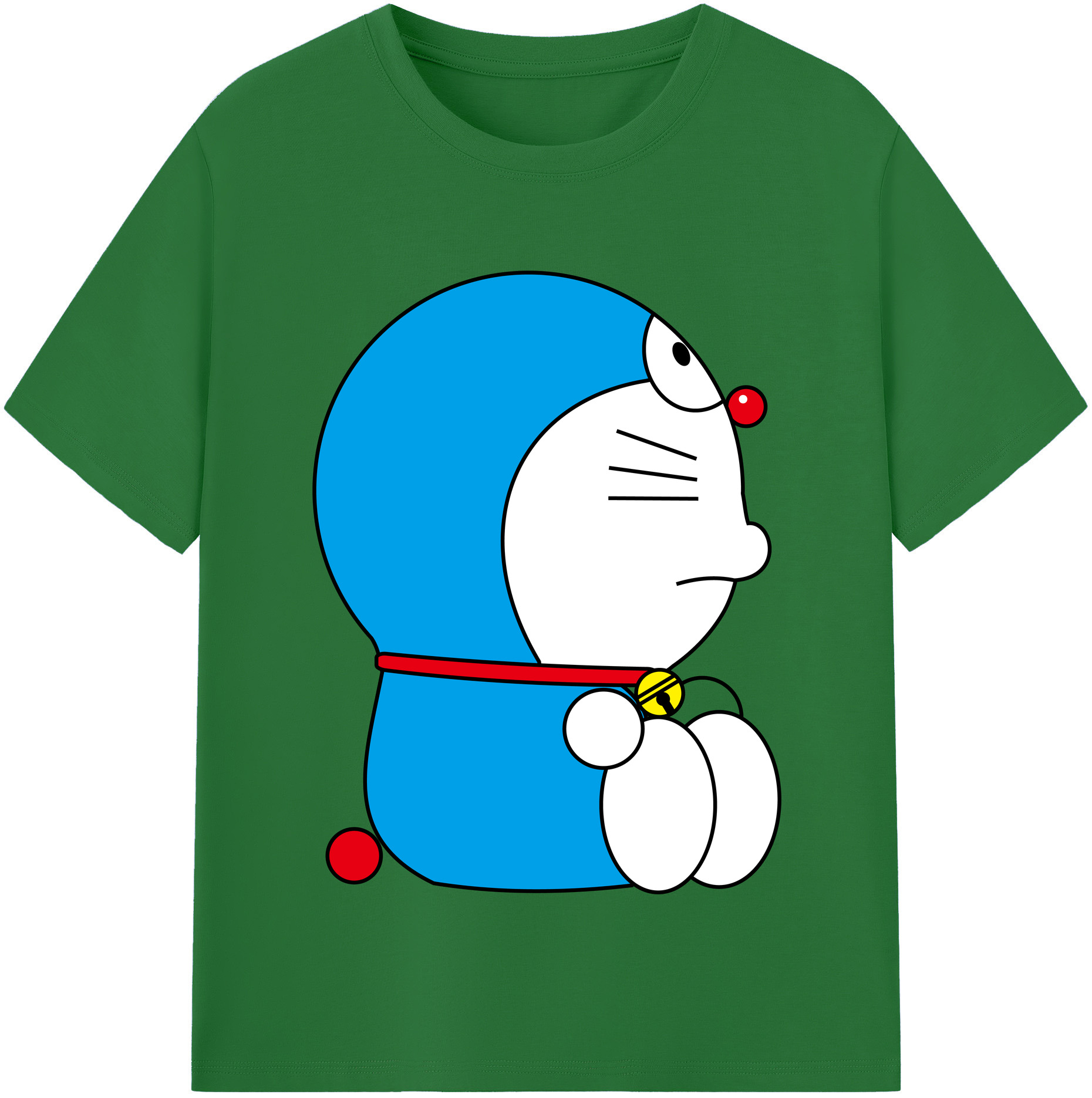 （画像用） ドラえもん Doraemon 綿100％半袖Tシャツ（フロントプリント）