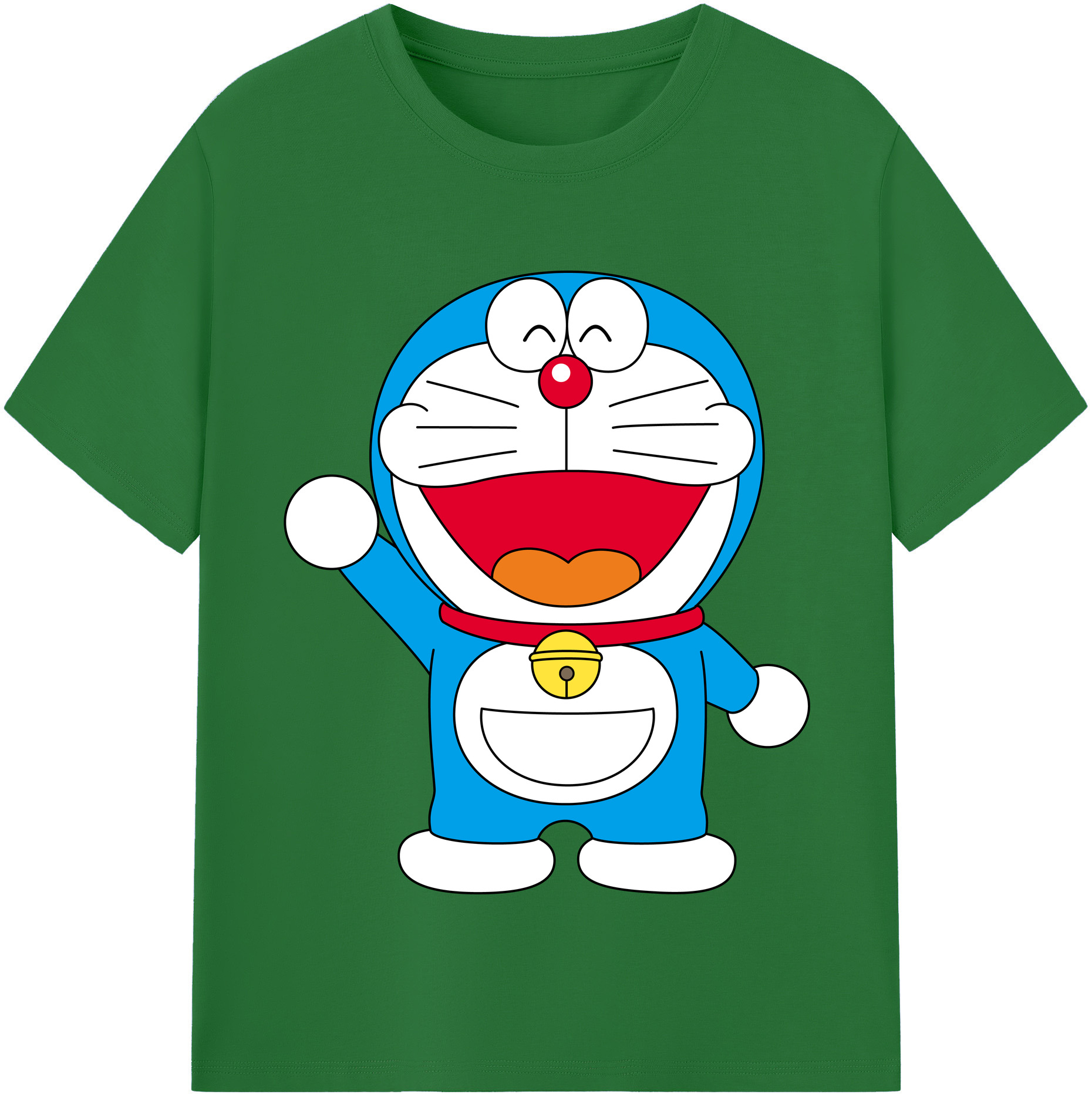 （画像用） ドラえもん Doraemon 綿100％半袖Tシャツ（フロントプリント）