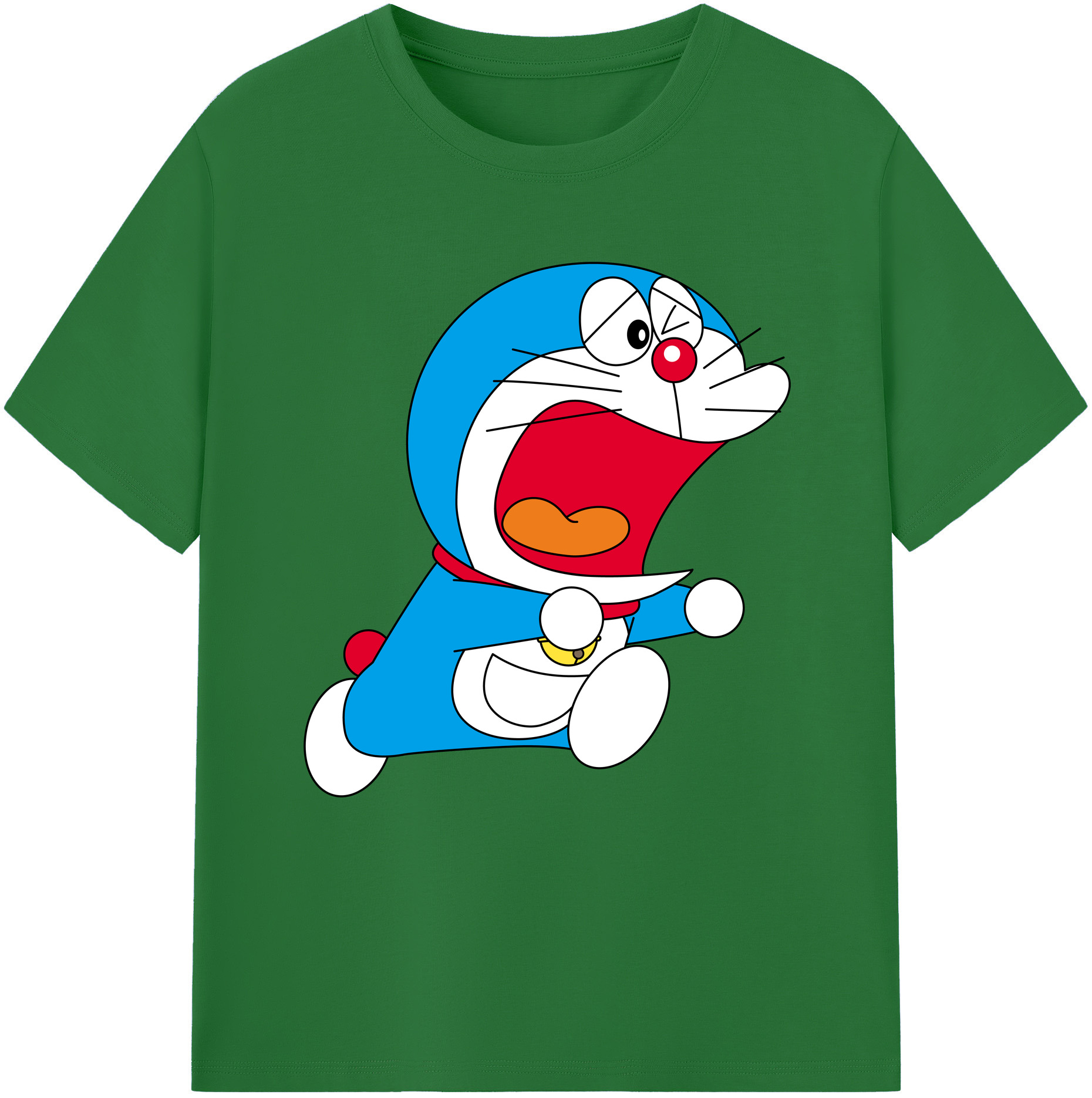 （画像用） ドラえもん Doraemon 綿100％半袖Tシャツ（フロントプリント）