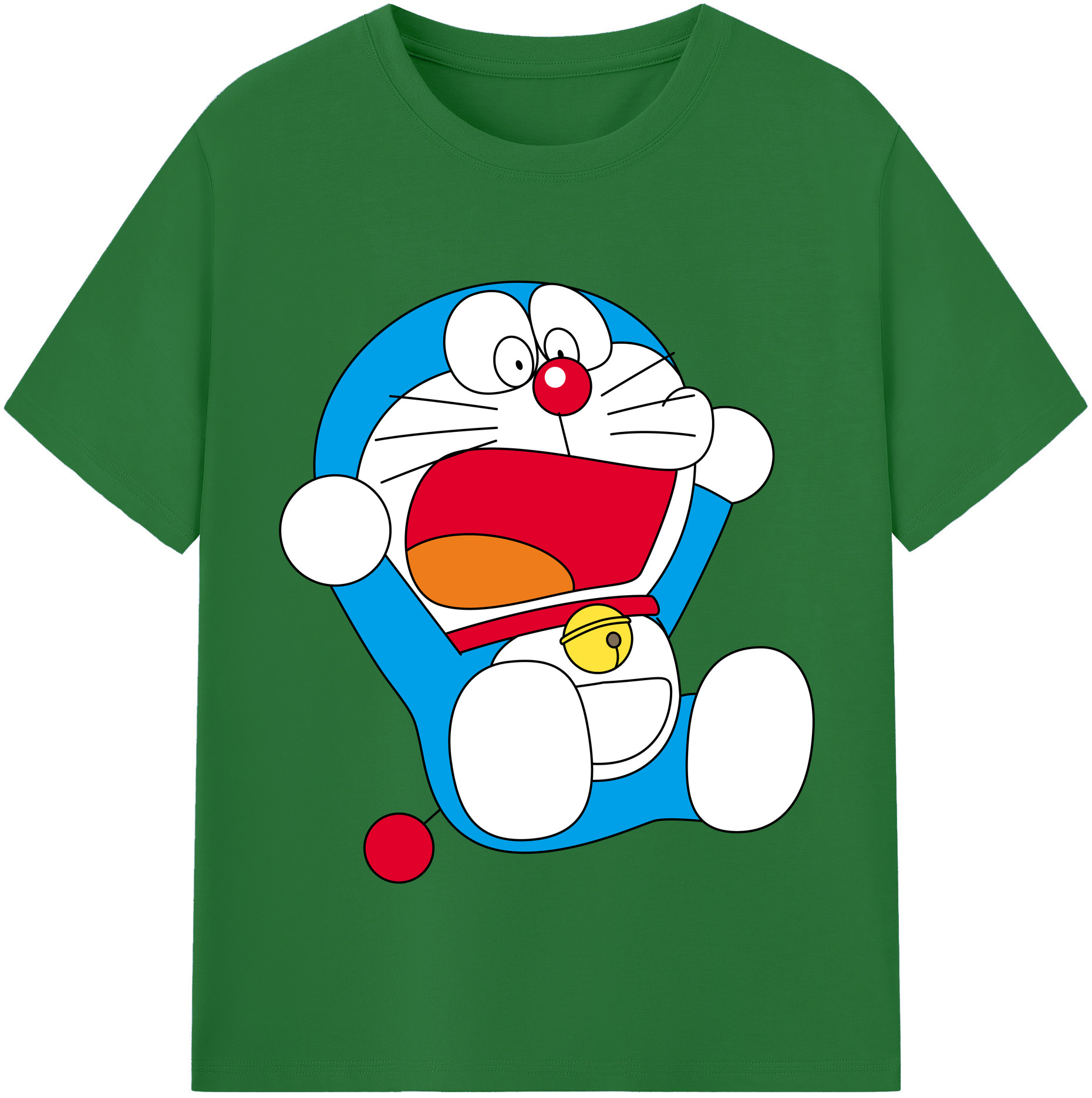 （画像用） ドラえもん Doraemon 綿100％半袖Tシャツ（フロントプリント）