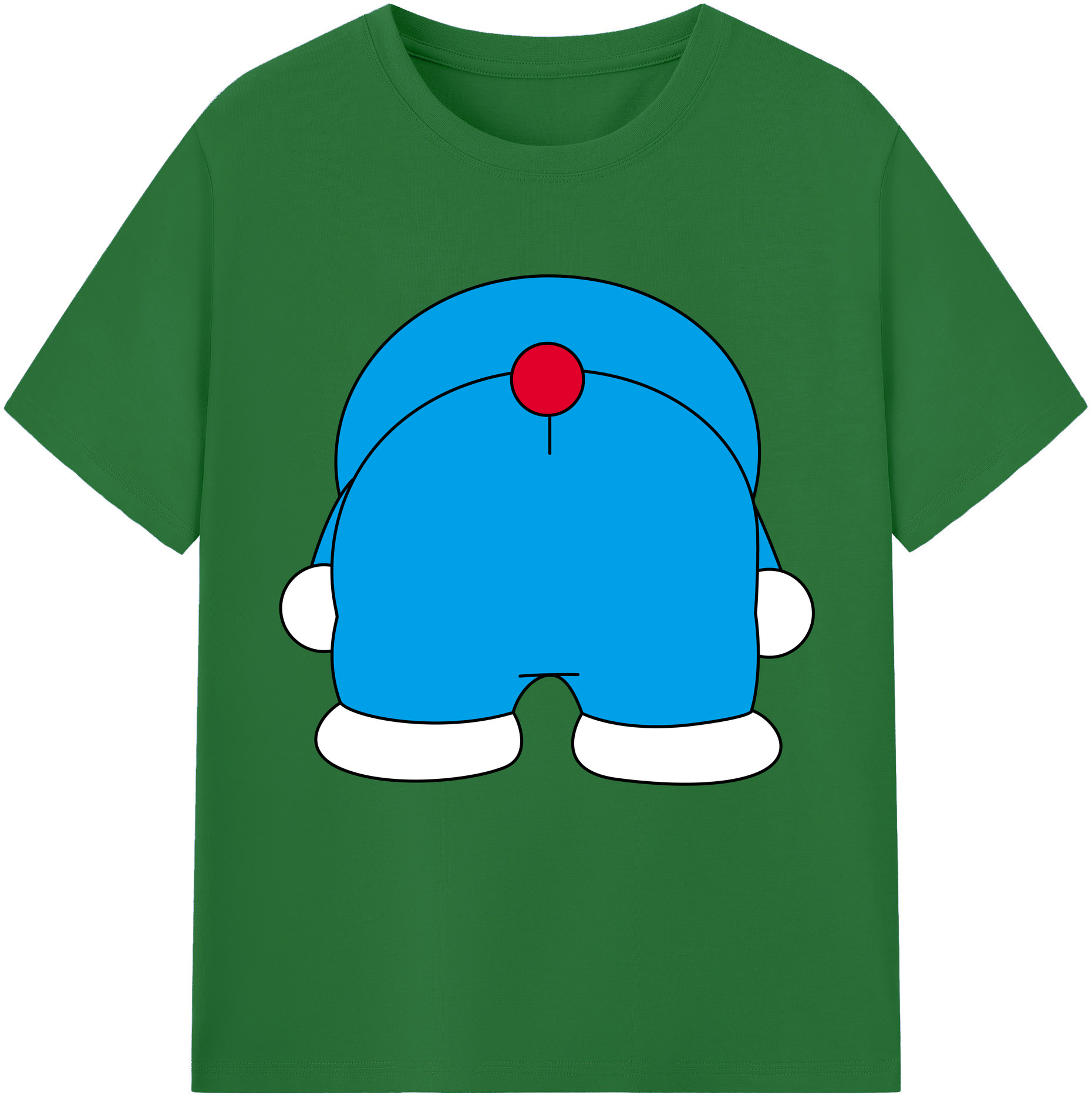 （画像用） ドラえもん Doraemon 綿100％半袖Tシャツ（フロントプリント）