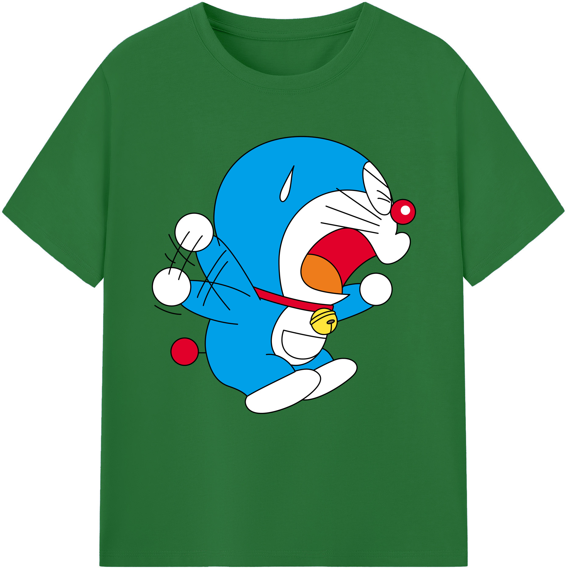 （画像用） ドラえもん Doraemon 綿100％半袖Tシャツ（フロントプリント）
