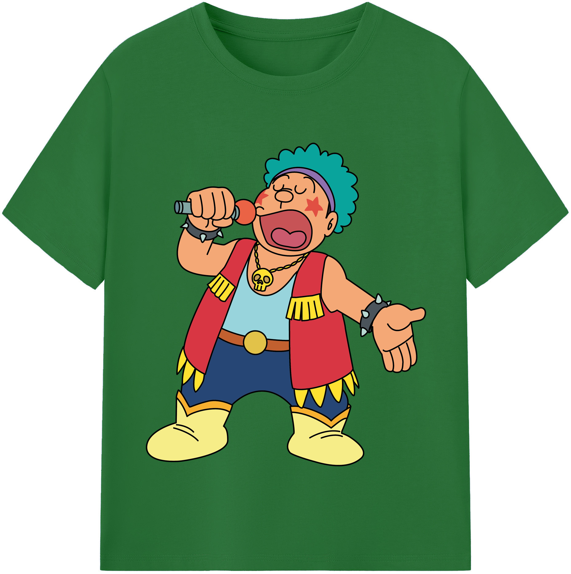 （画像用） ドラえもん 剛田武 Doraemon Gouta Takeshi 綿100％半袖Tシャツ（フロントプリント）