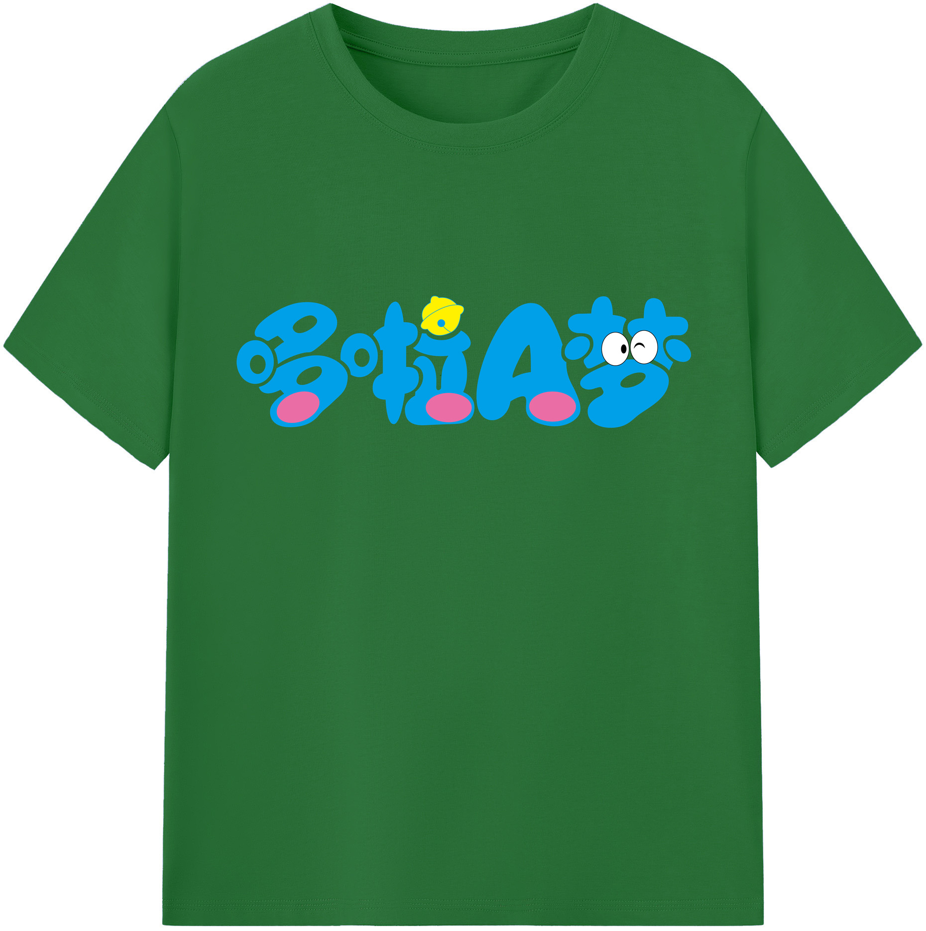 （画像用） ドラえもん Doraemon 綿100％半袖Tシャツ（フロントプリント）