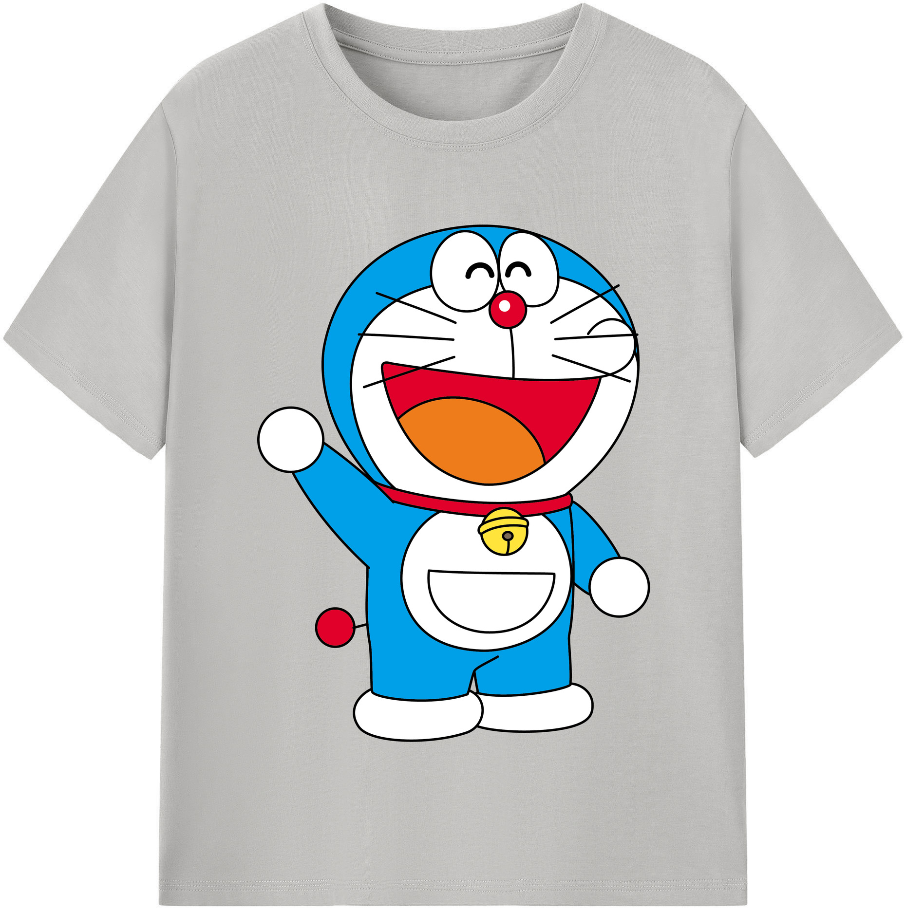 （画像用） ドラえもん Doraemon 綿100％半袖Tシャツ（フロントプリント）
