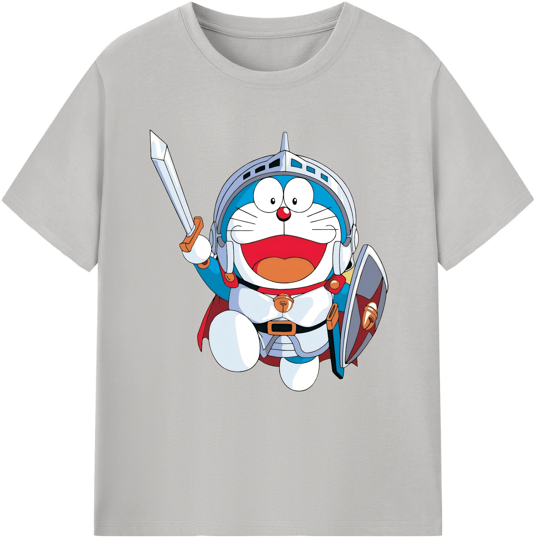 （画像用） ドラえもん Doraemon 綿100％半袖Tシャツ（フロントプリント）