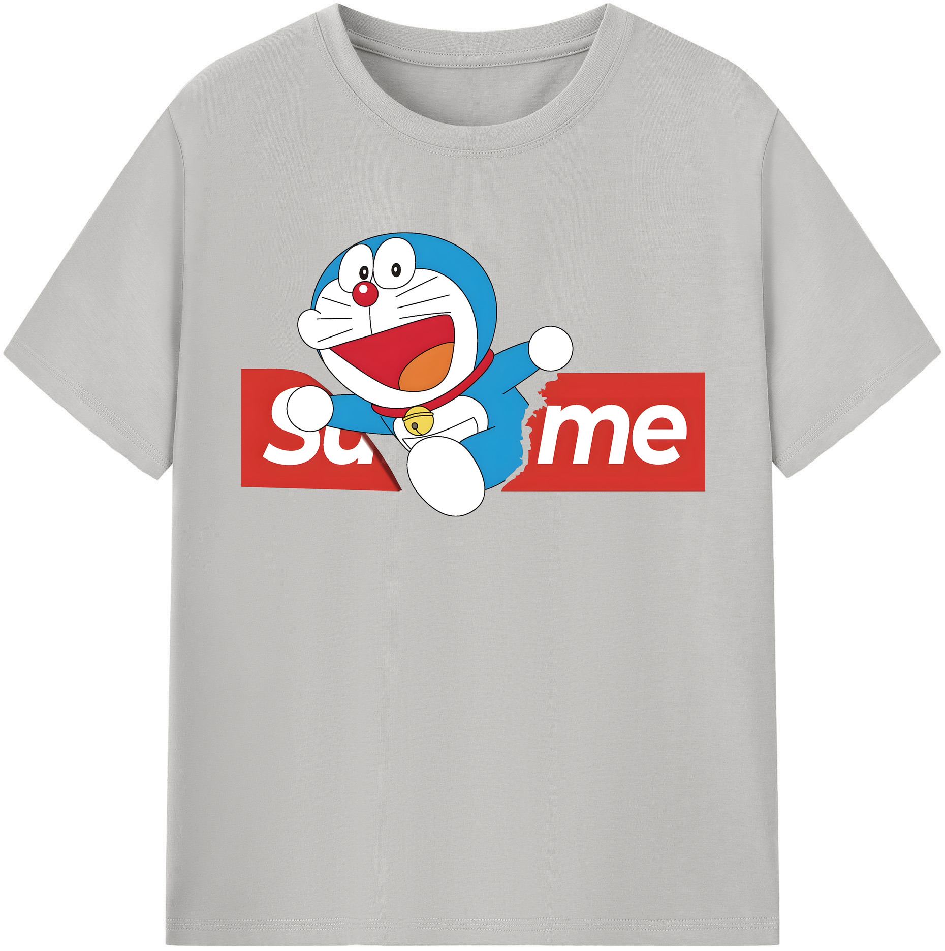 （画像用） ドラえもん Doraemon 綿100％半袖Tシャツ（フロントプリント）