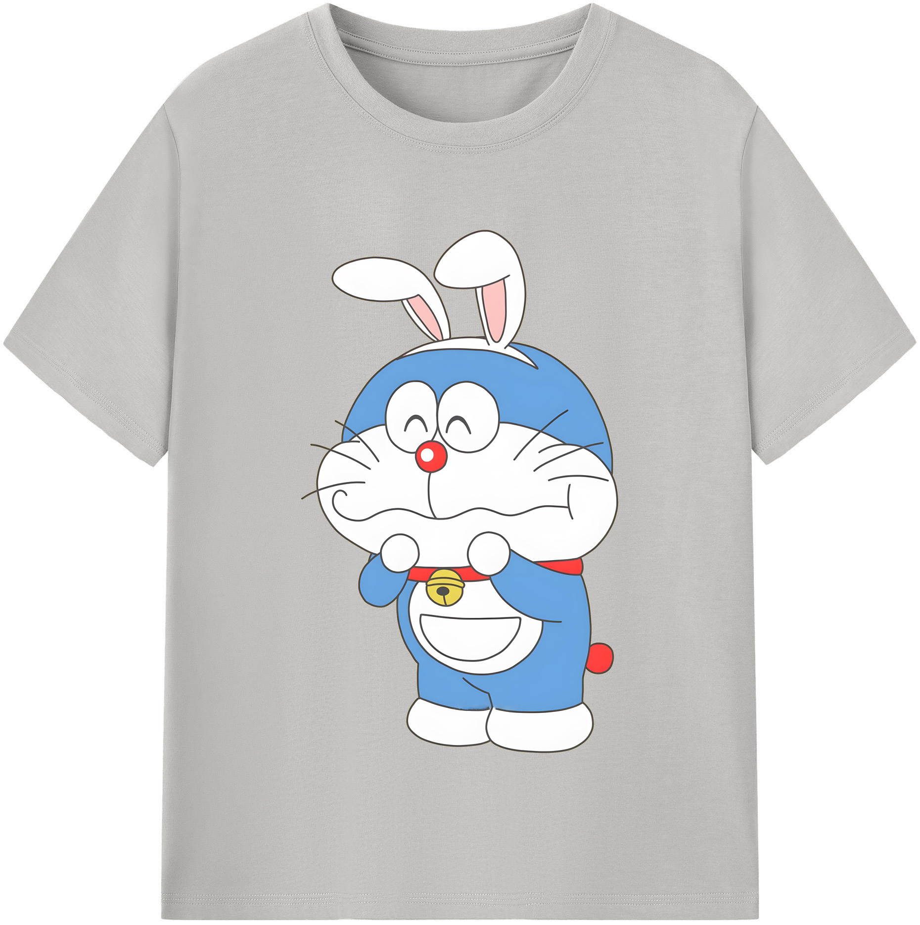 （画像用） ドラえもん Doraemon 綿100％半袖Tシャツ（フロントプリント）